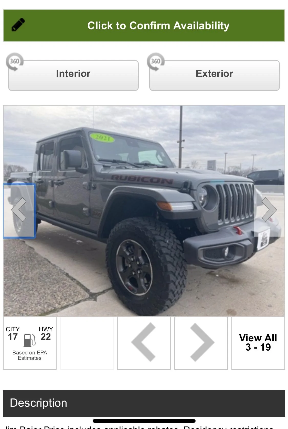 Jeep Gladiator Trading my 2022 GMC HD (gas) for a new 2021 Gladiator Rubicon 5A369E37-C724-4E2B-94D8-A8ACDE26E929