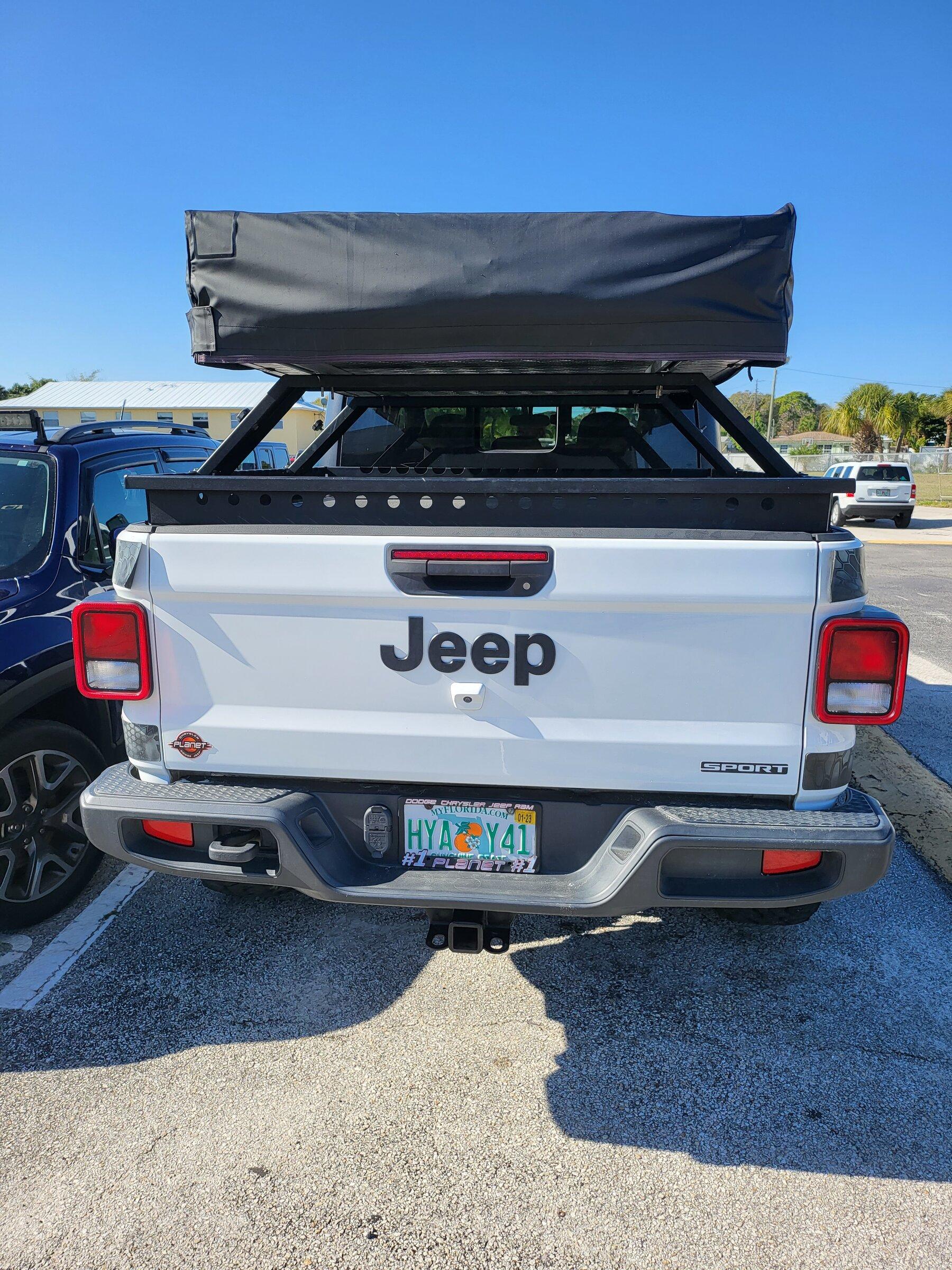 Jeep Gladiator American Trail Products bed rack 20220103_105415