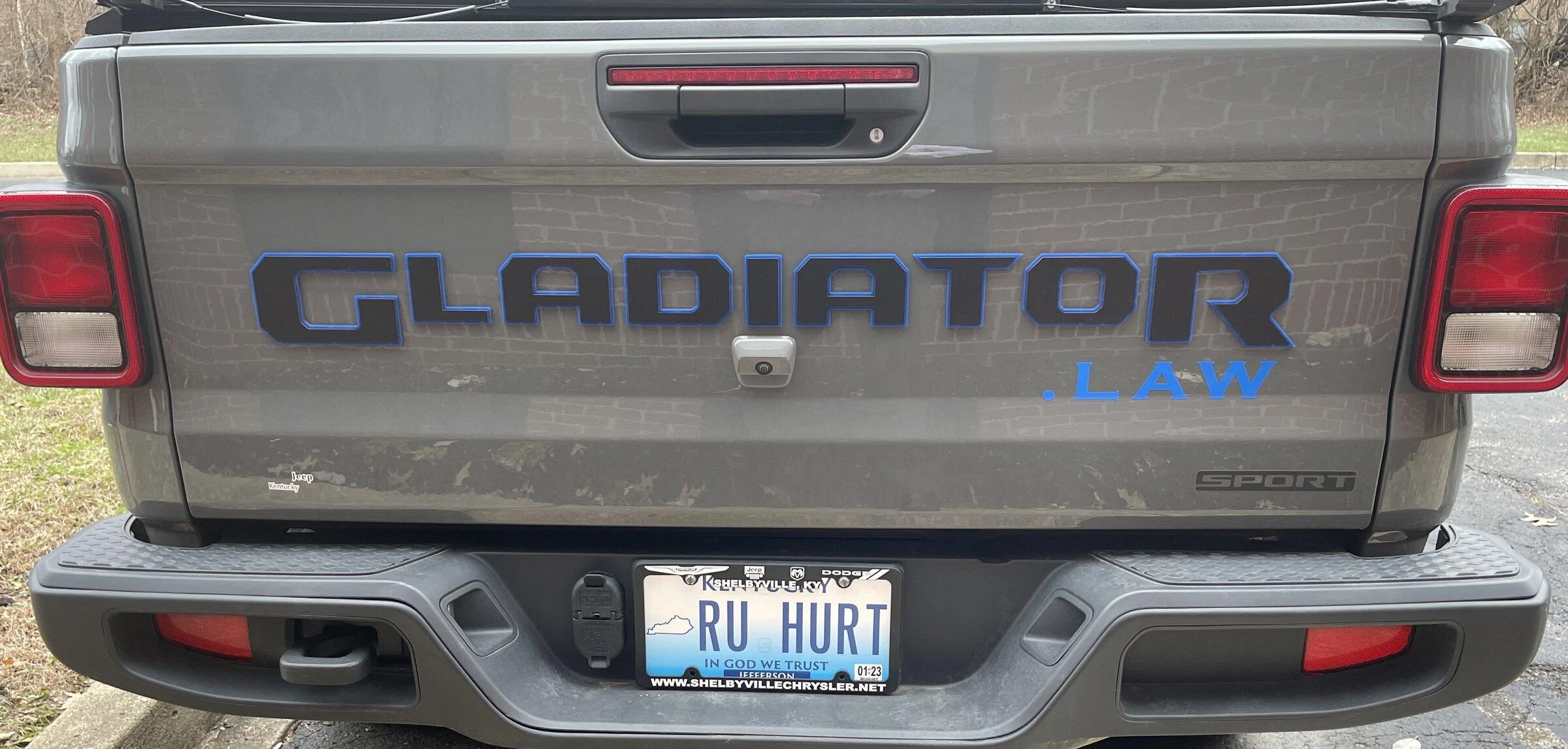 Jeep Gladiator Let's See Your Personalized Plates C1E0D6D0-1DCD-4EF5-BFE4-BBF3E49FAF72