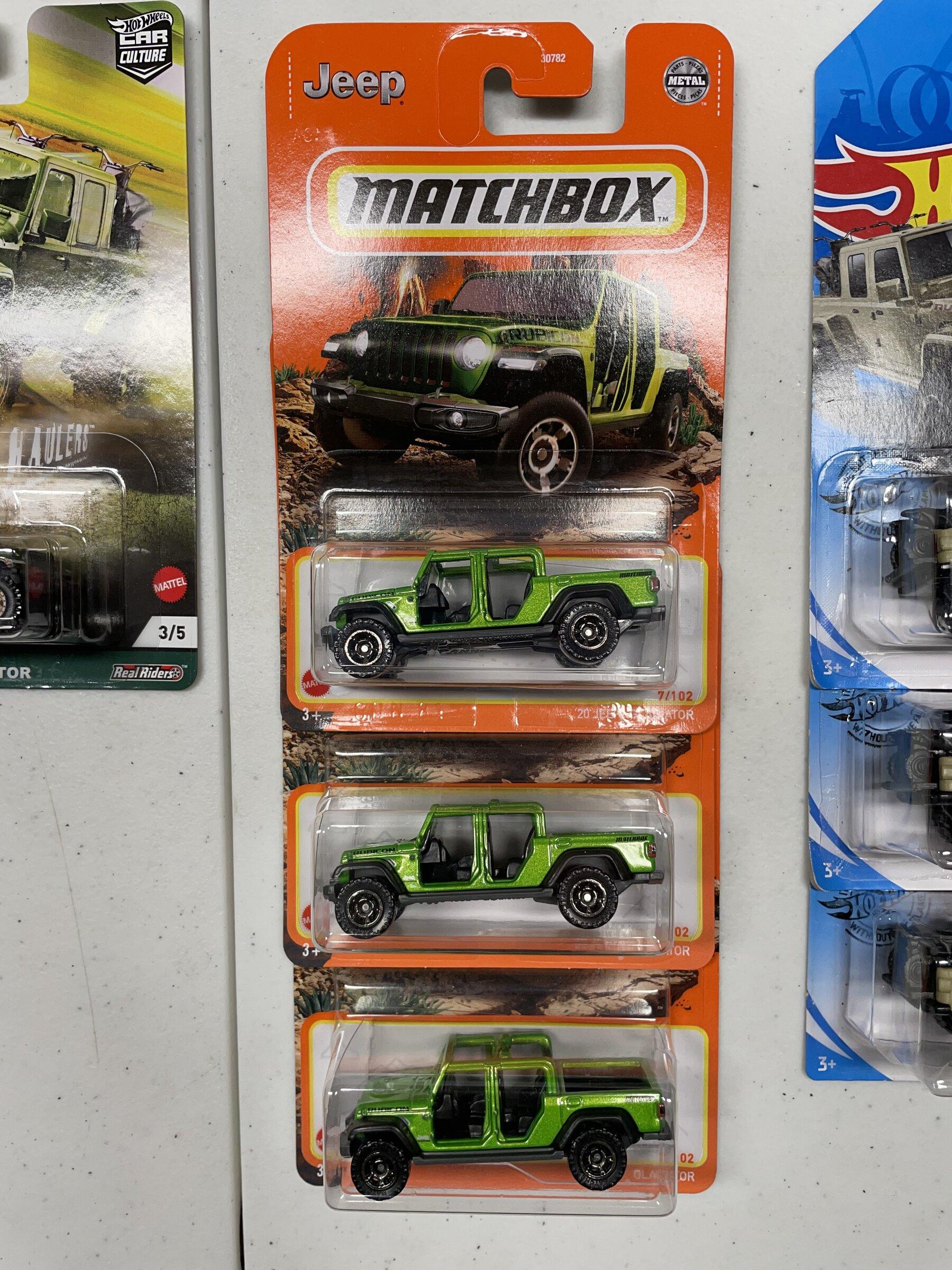 Jeep Gladiator Toy Gladiators, completed my Hot Wheels set. 40DF81B6-BB8F-49D7-9442-B76376043D1F