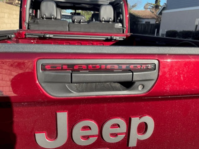Jeep Gladiator Third brake light decal 1643377758452
