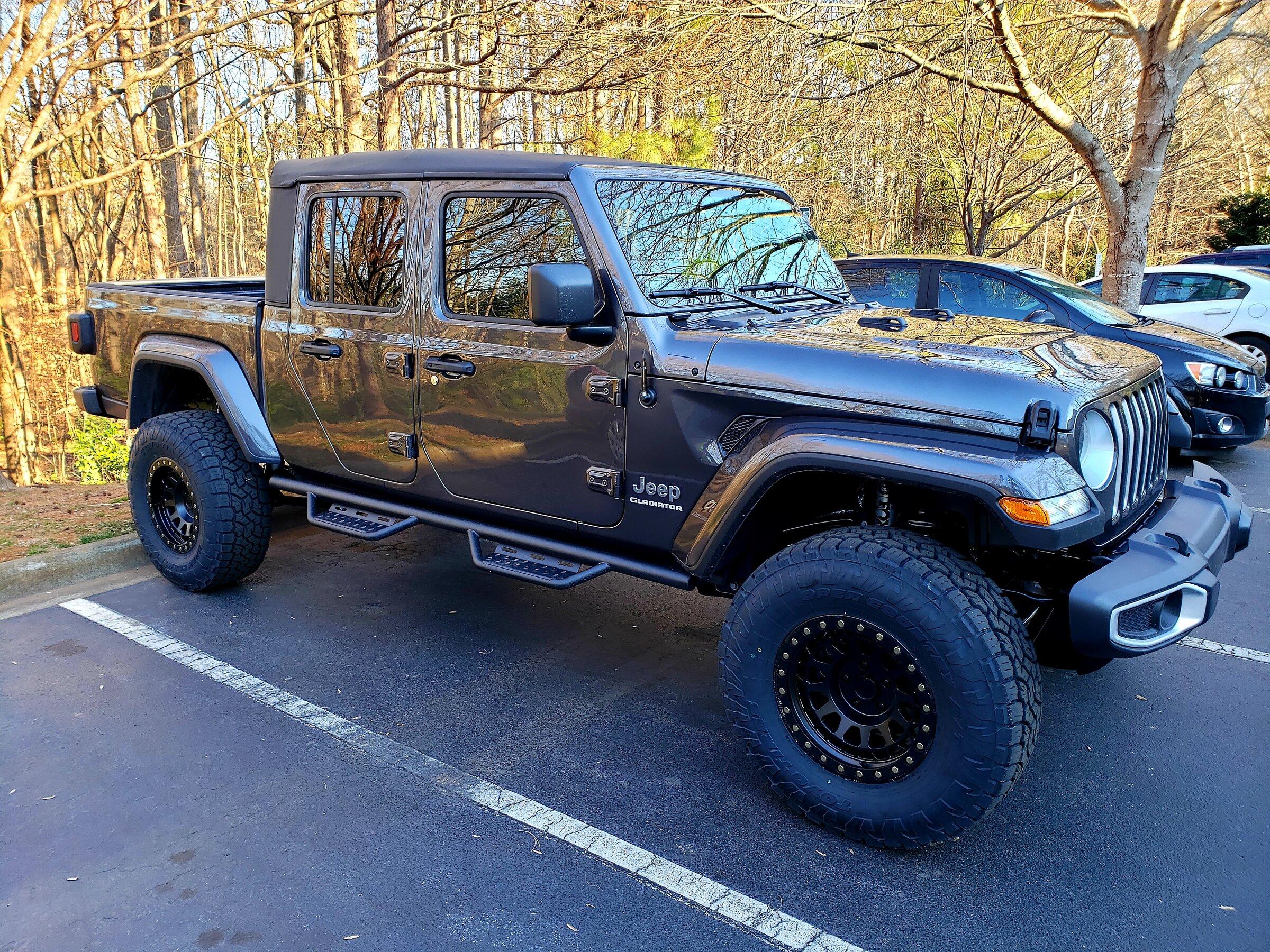 Jeep Gladiator Charlotte, NC Meetup 20220128_065714