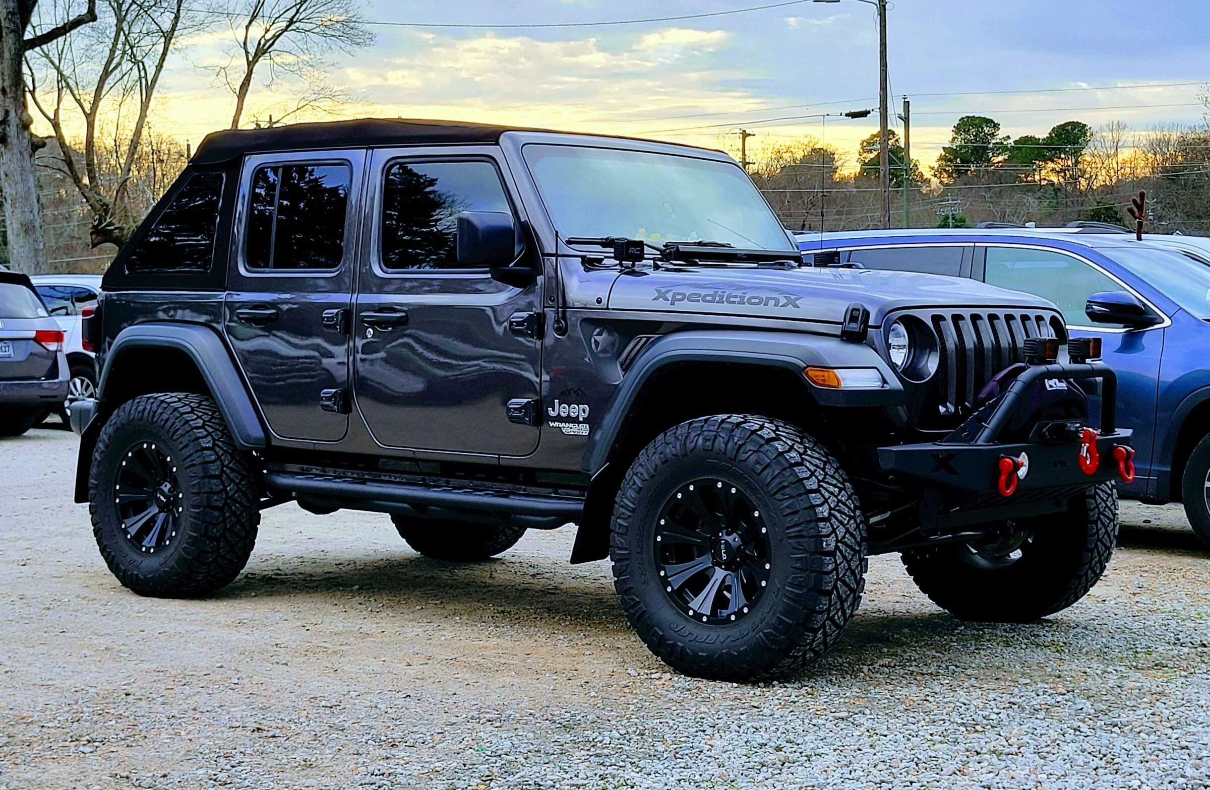 Jeep Gladiator Sharing some pics of my Xpedition Voyager overland trailer build 20211231_155416_3