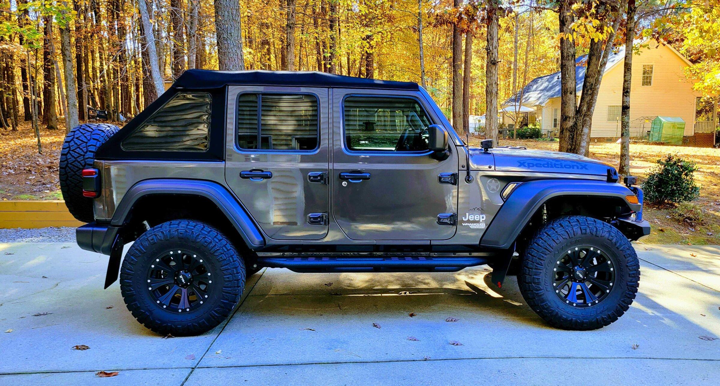 Jeep Gladiator Sharing some pics of my Xpedition Voyager overland trailer build 20211116_121047_2