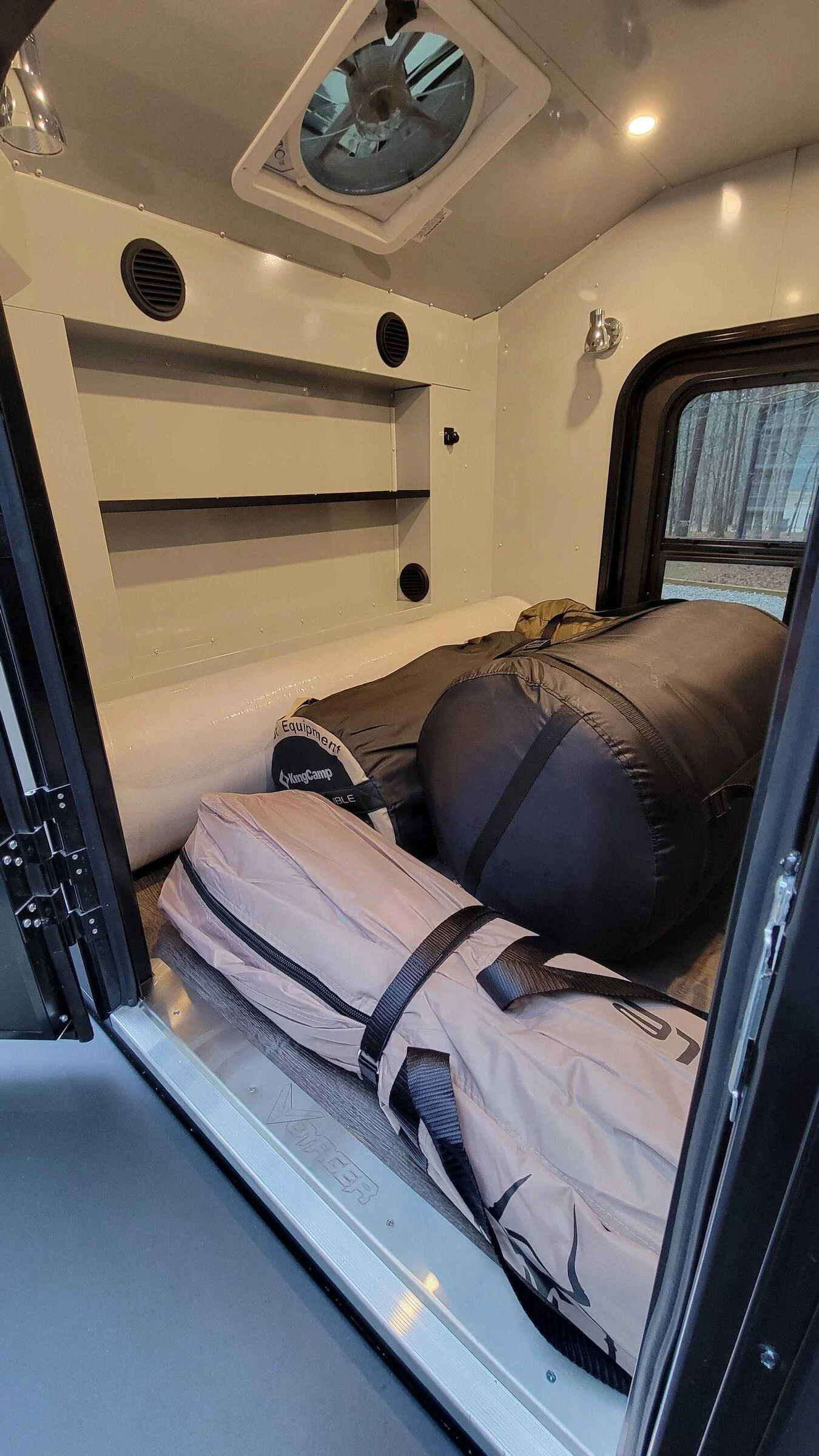Jeep Gladiator Sharing some pics of my Xpedition Voyager overland trailer build 20220128_162916