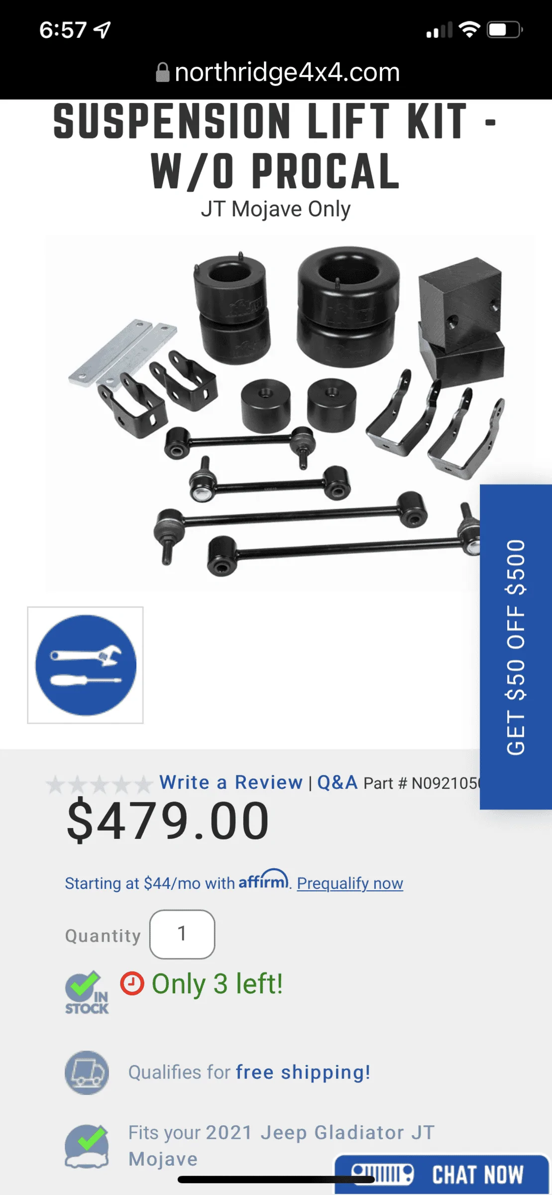 Jeep Gladiator Lift questions for Mojave CB825427-4DE8-47E0-997A-854C26FBB0DF