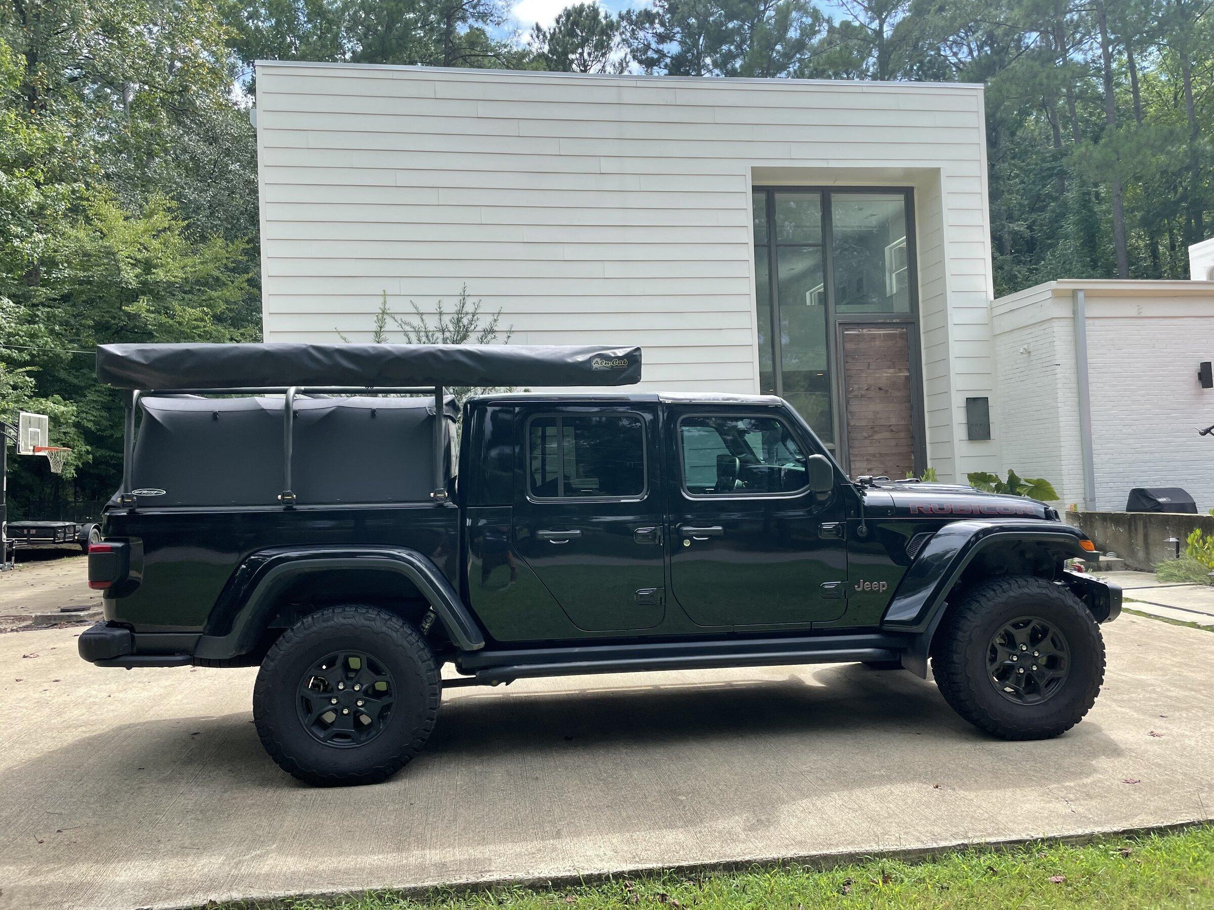 Jeep Gladiator Softopper and Custom Bed Rack- $750 IMG-1590