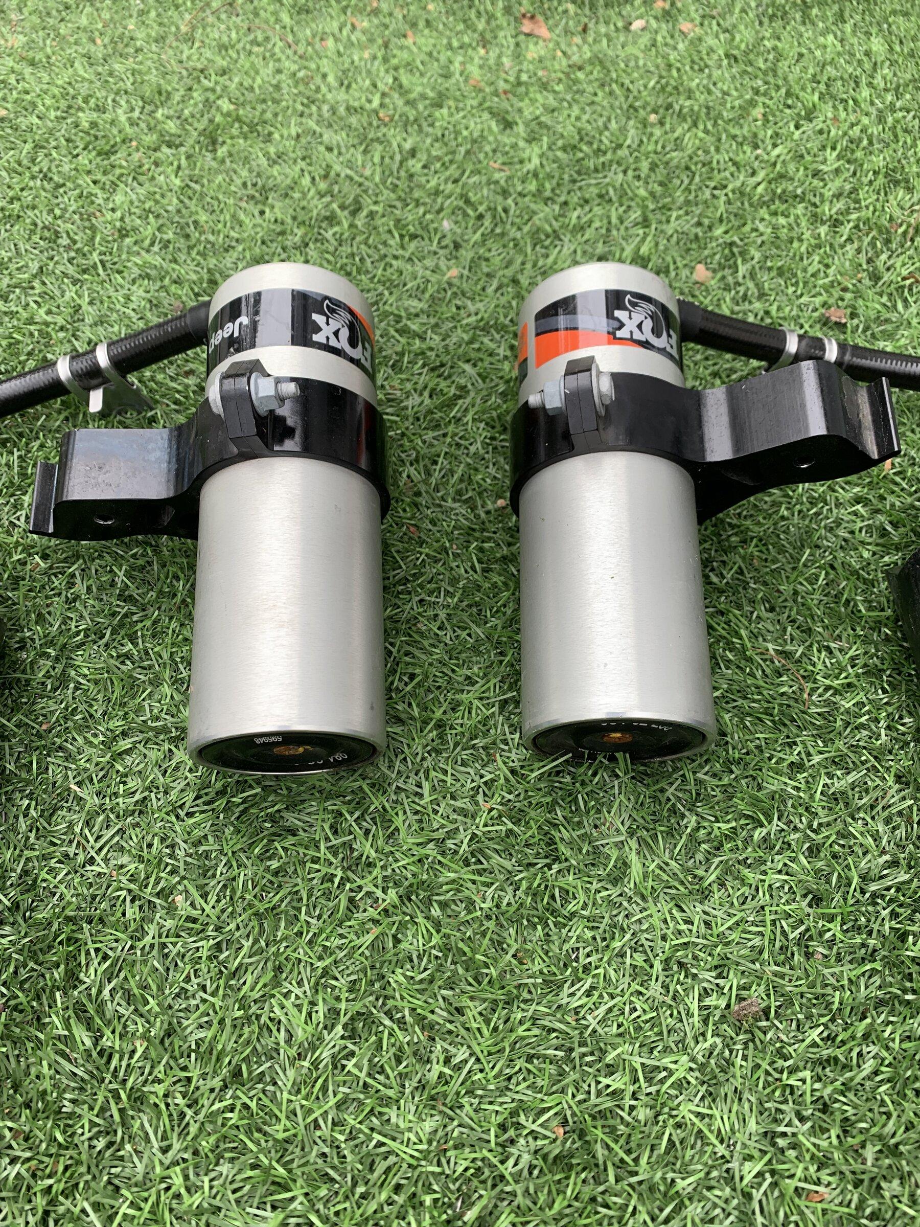 Jeep Gladiator Mojave Suspension Fox 2.5 Shocks Internal Bypass with Remote Reservoirs ($1800 OBO) For Sale 093DF81F-0CC4-46F1-B220-10D2C06B5D05