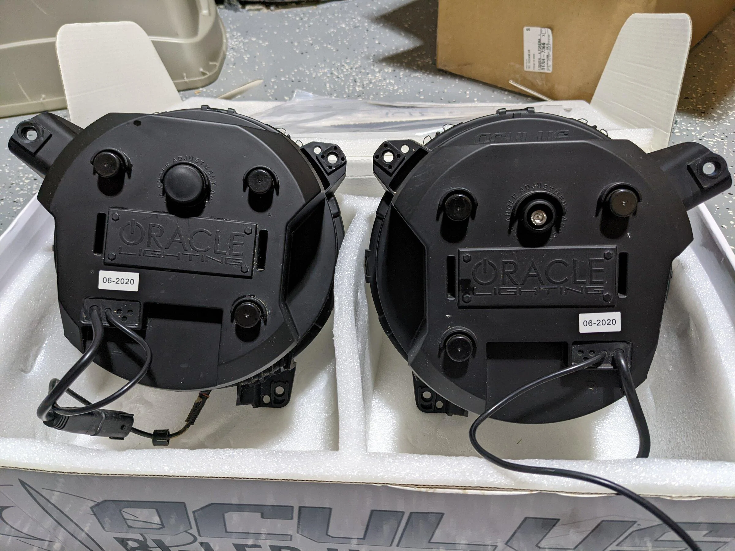 Jeep Gladiator Oracle Oculus Bi LED Headlights Satin Silver PXL_20220130_190742433
