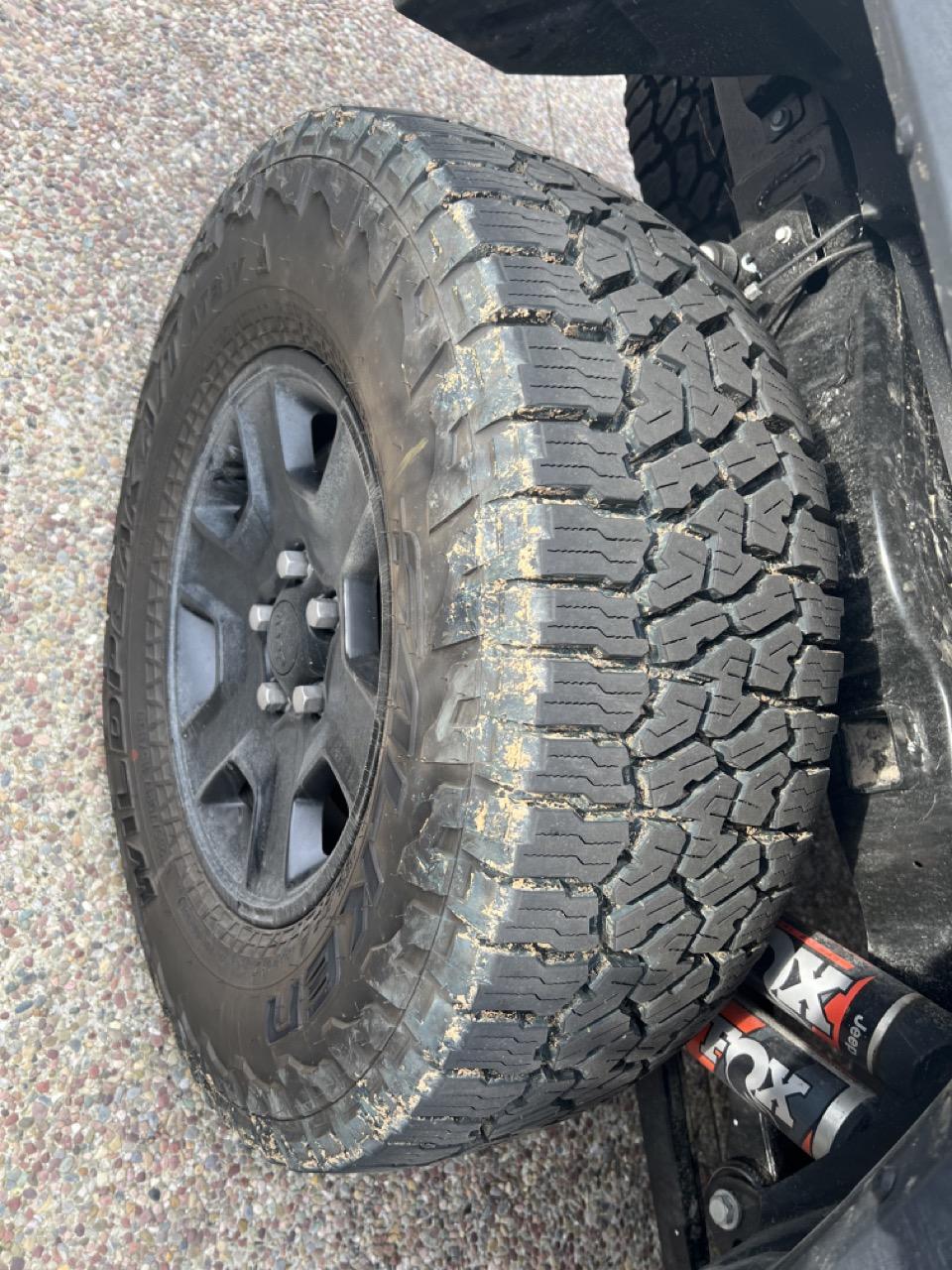 Jeep Gladiator Set of Falken Wildpeak A/T tires, Mojave take offs, 1500 miles IMG_3319 Lar
