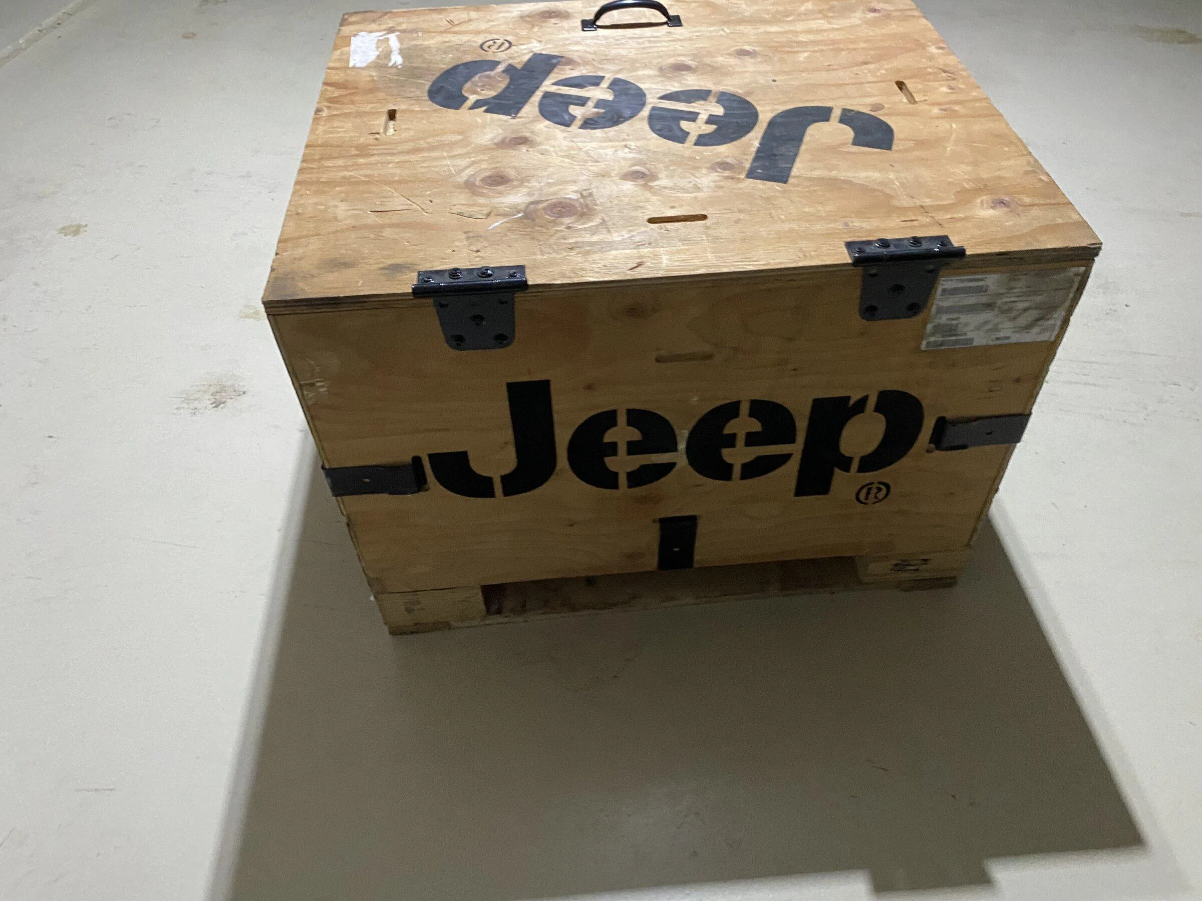 Jeep Gladiator Given away - Mopar Lift Wooden Crate Converted into Storage E58FE7AF-38FE-470E-AE03-66C04E2484C5