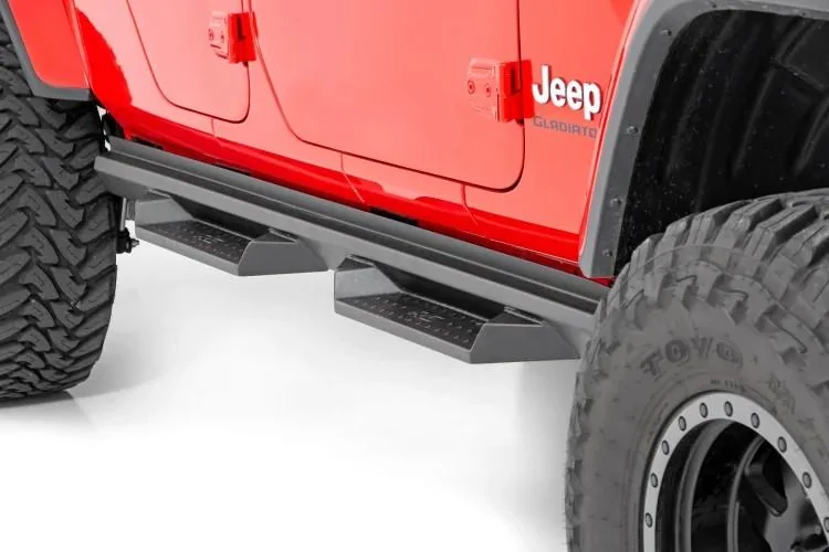 Jeep Gladiator Rough Country DS2 Drop Steps - New in Box img_6673 (2)