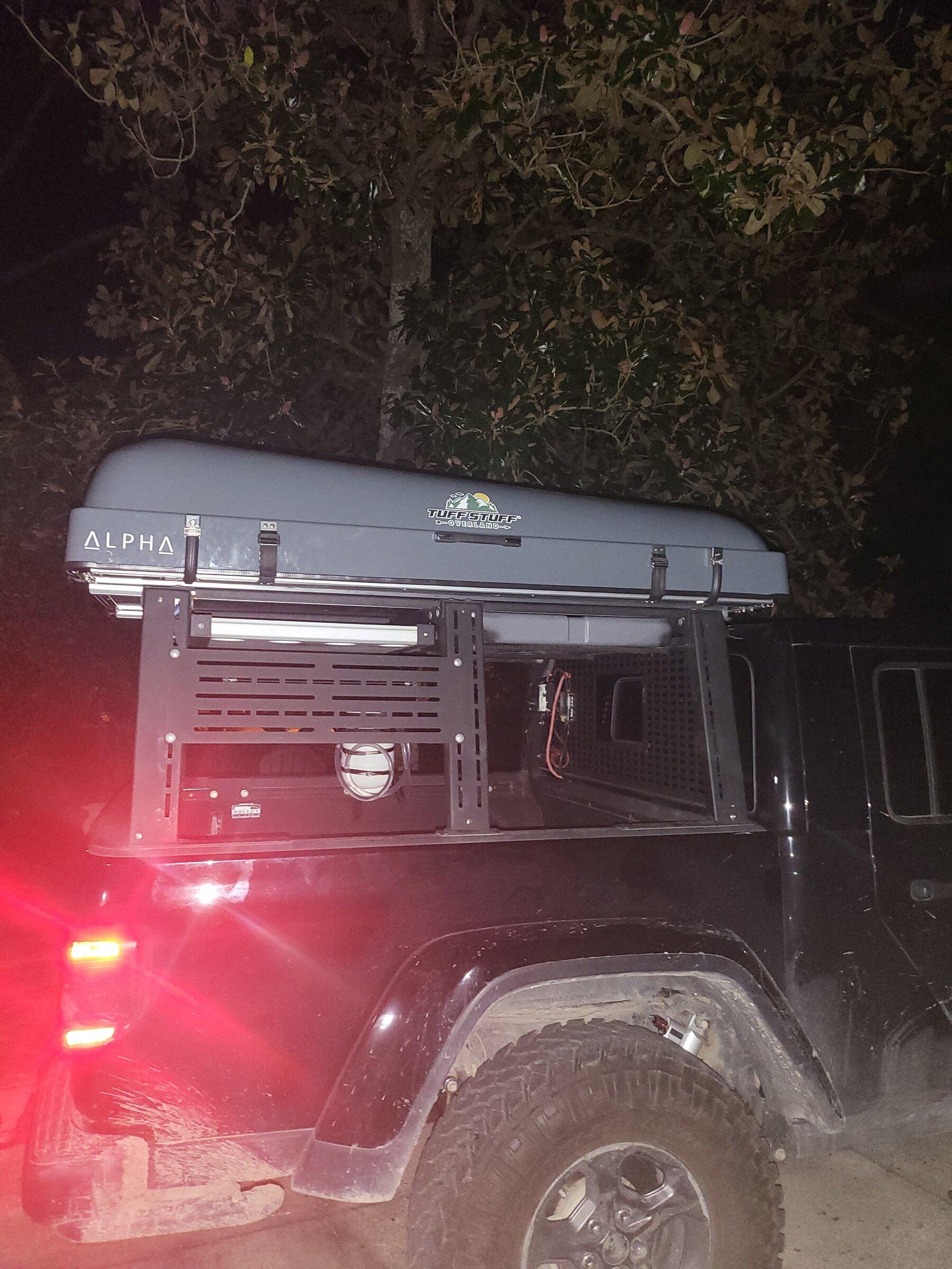 Jeep Gladiator RTT Tuff Stuff Alpha Roof Top Tent Sleeps 4 20211001_203604