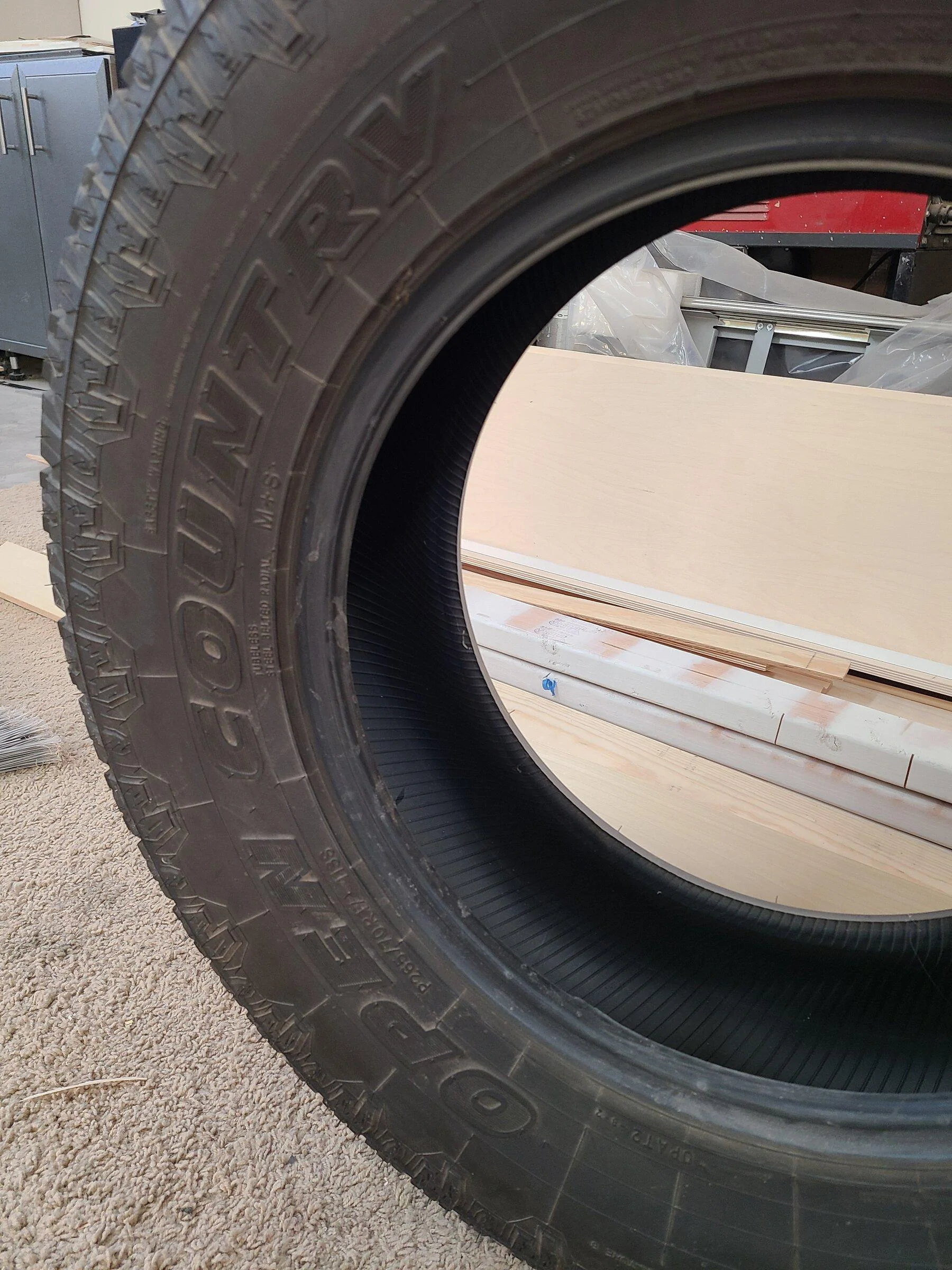 Jeep Gladiator Toyo Open Country A/T II P265/70r17 20220131_165259