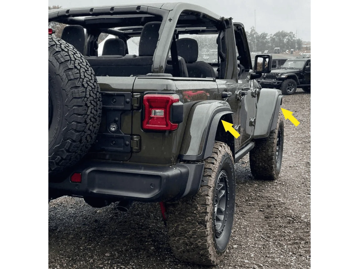 Jeep Gladiator Mudflaps that don't take away from looks of the JT? 1643818768146