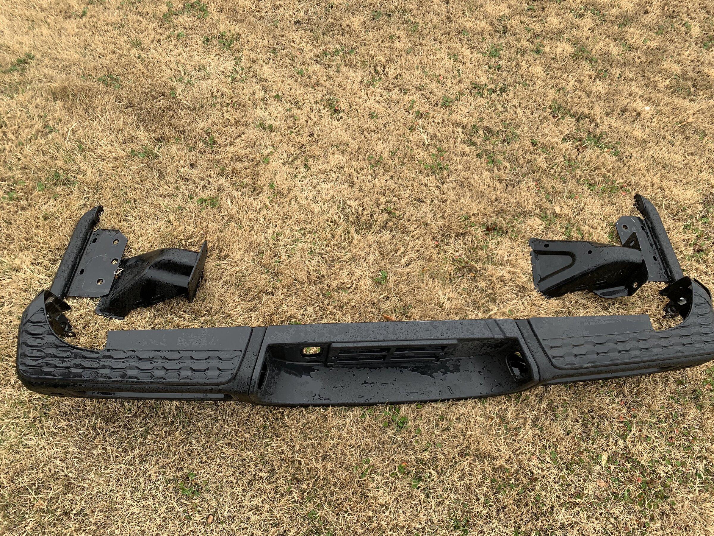 Jeep Gladiator JT Rubicon Steel Bumper rear & Bed Rock rails IMG_3733