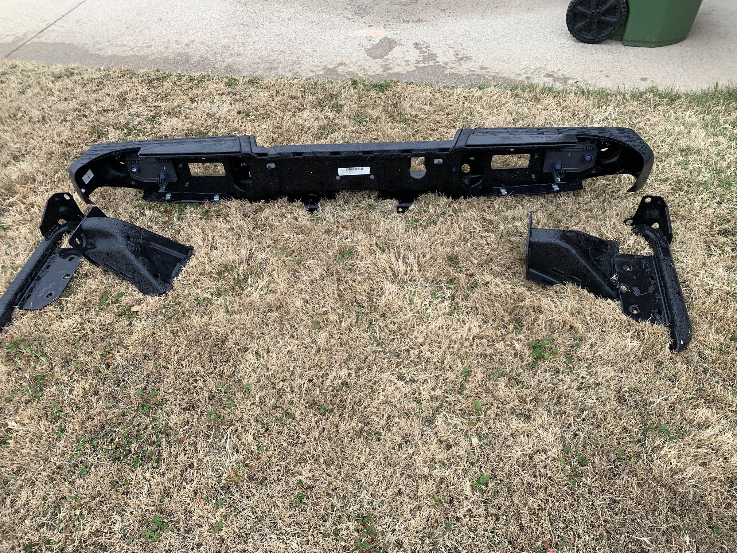 Jeep Gladiator JT Rubicon Steel Bumper rear & Bed Rock rails IMG_3735