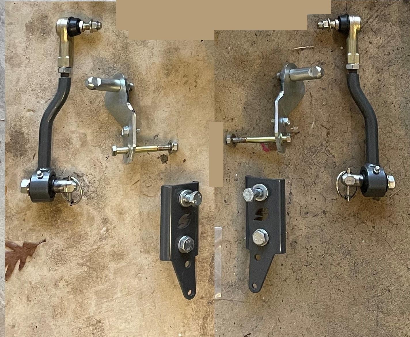 Jeep Gladiator Synergy Front Sway Bar End Link Quick Disconnects $150 end links 2