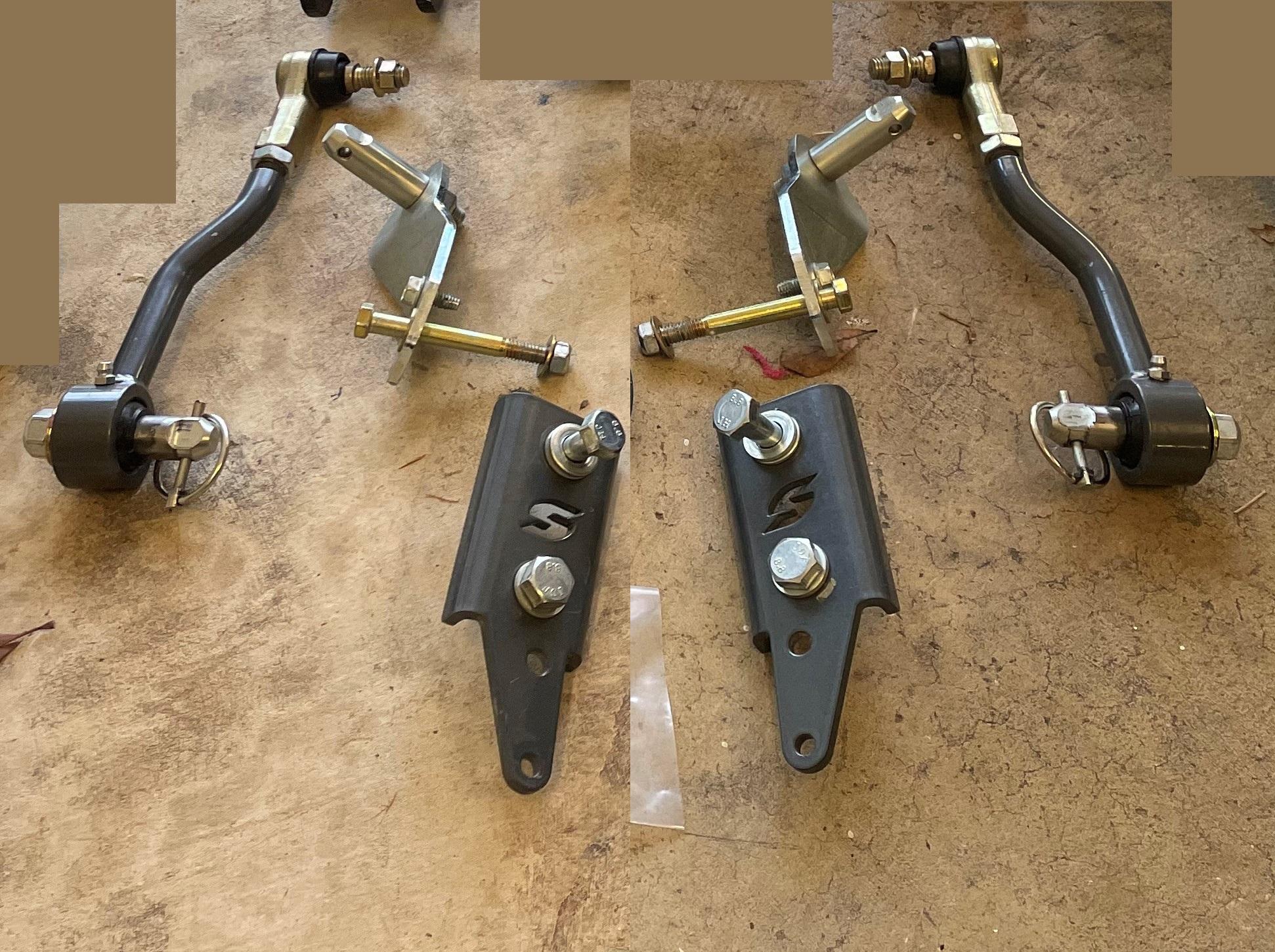Jeep Gladiator Synergy Front Sway Bar End Link Quick Disconnects $150 End Links
