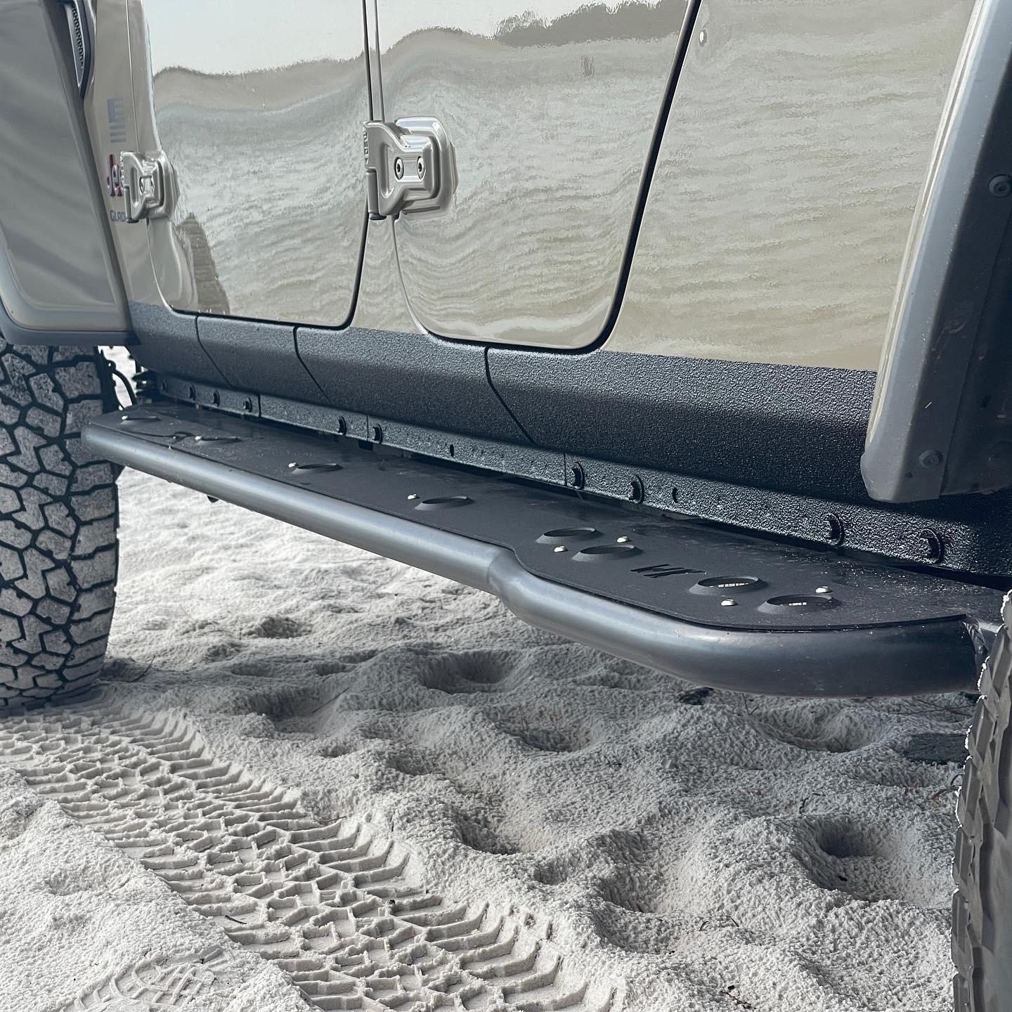 Jeep Gladiator I Couldn't Find Any Rock Sliders with Bolt-on Steps 4C5CB61A-14BD-4BEB-A1C8-197292E185FB