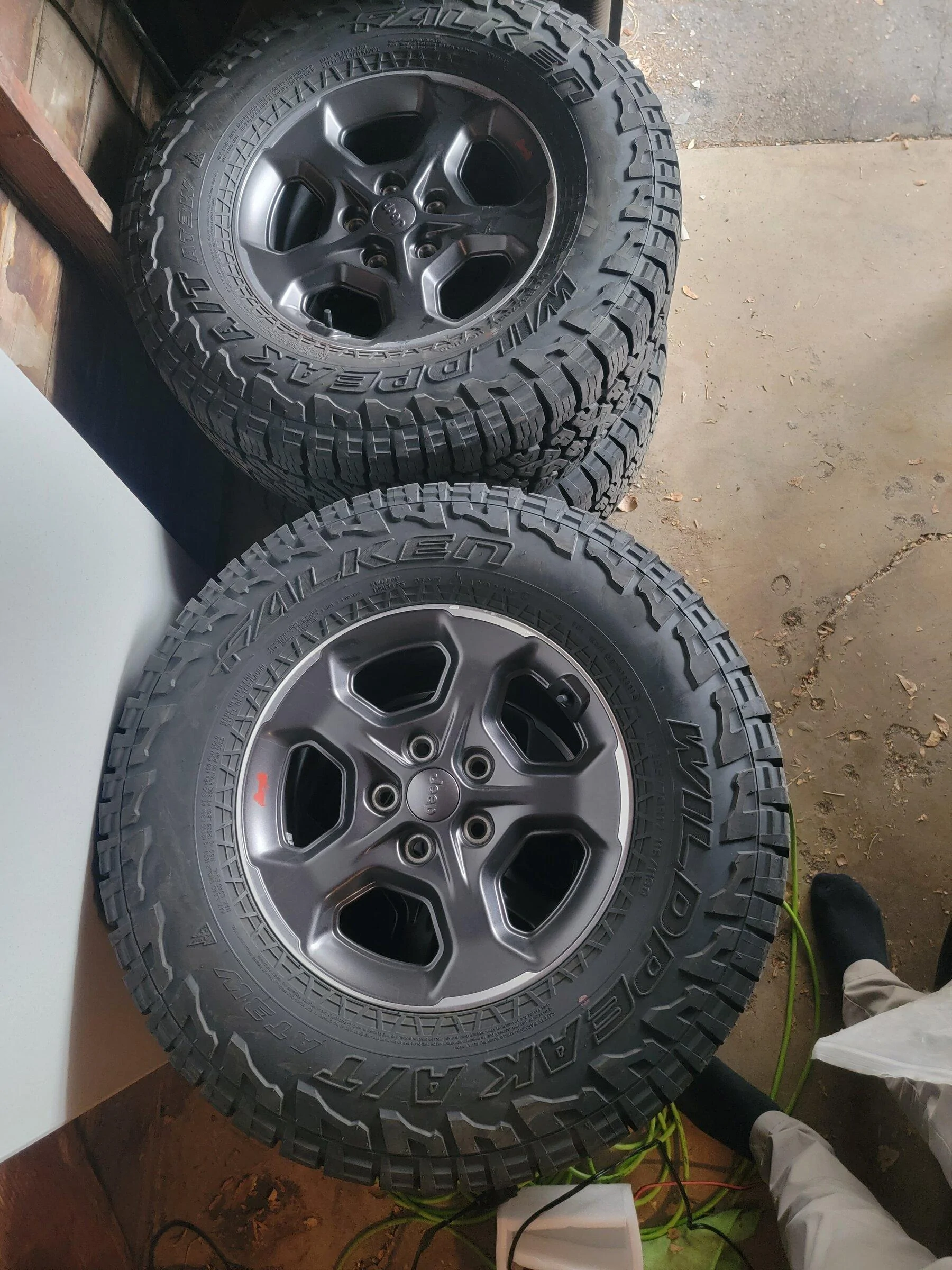 Jeep Gladiator JT Rubicon Wheels and Tires + Spare *Price Drop* 20220202_140216
