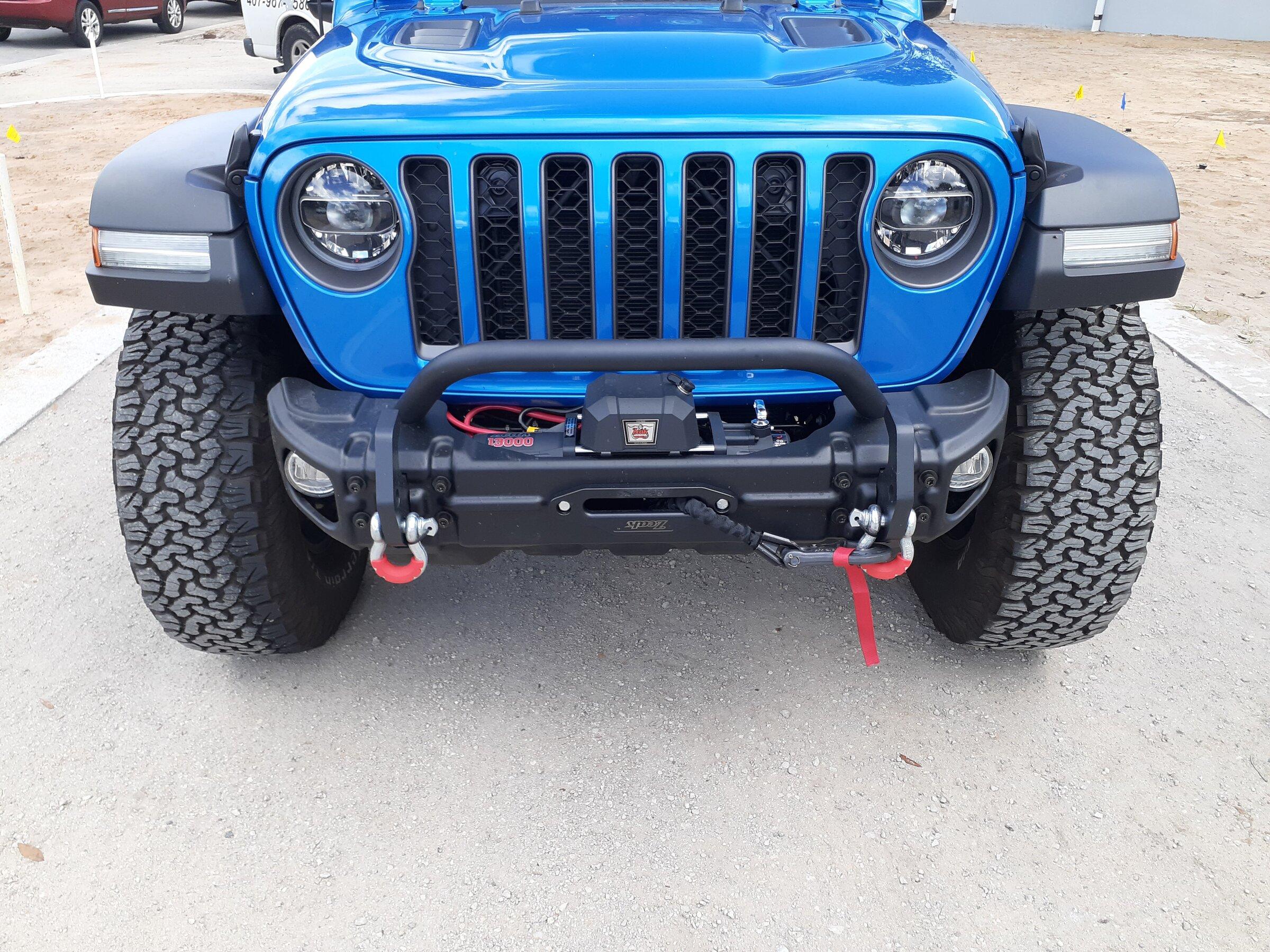 Jeep Gladiator Show me your front bumpers!! 20220104_132508