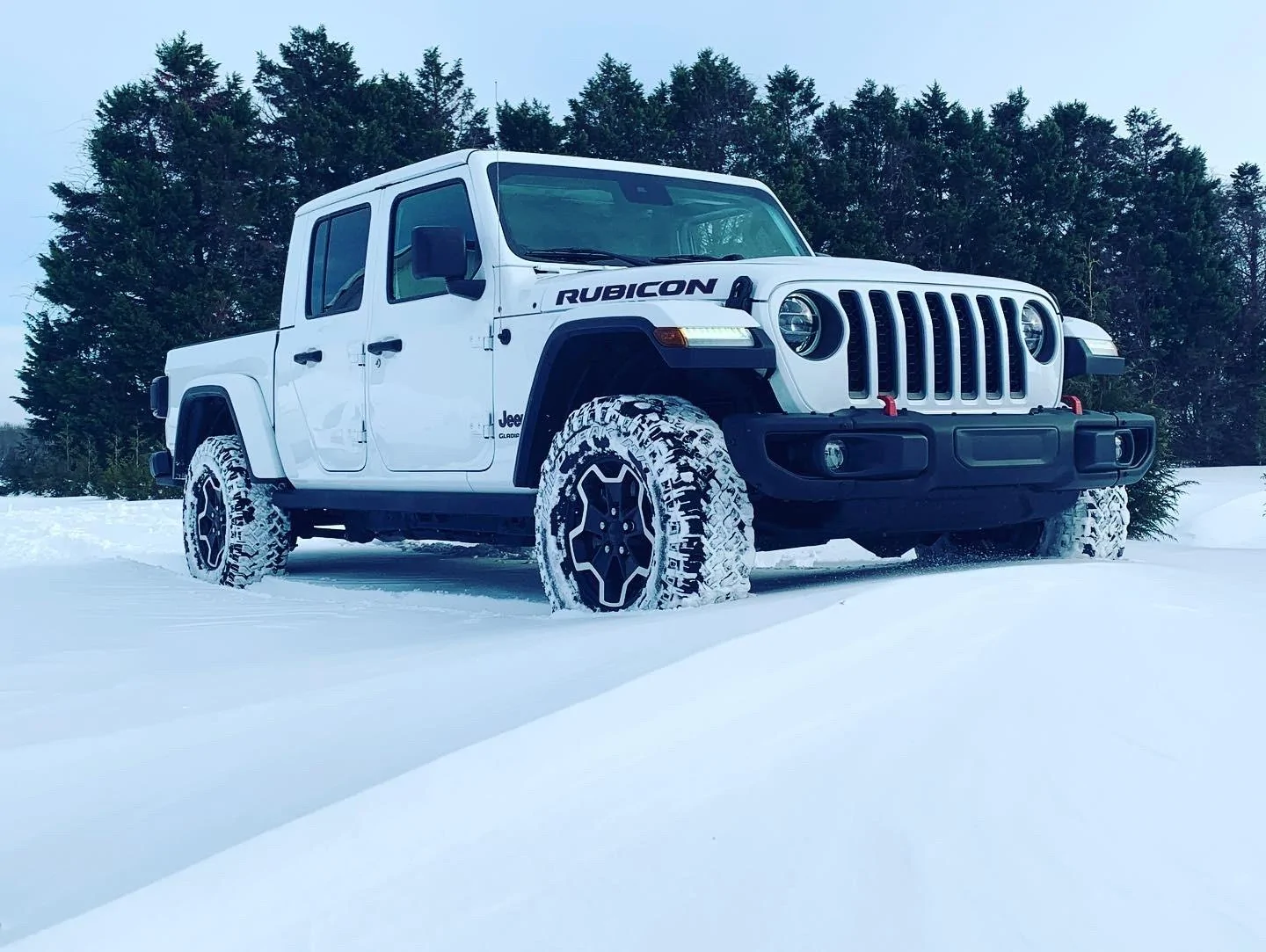 Jeep Gladiator Took Delivery of Your JT? Sign in Here! Gladiator snow pic