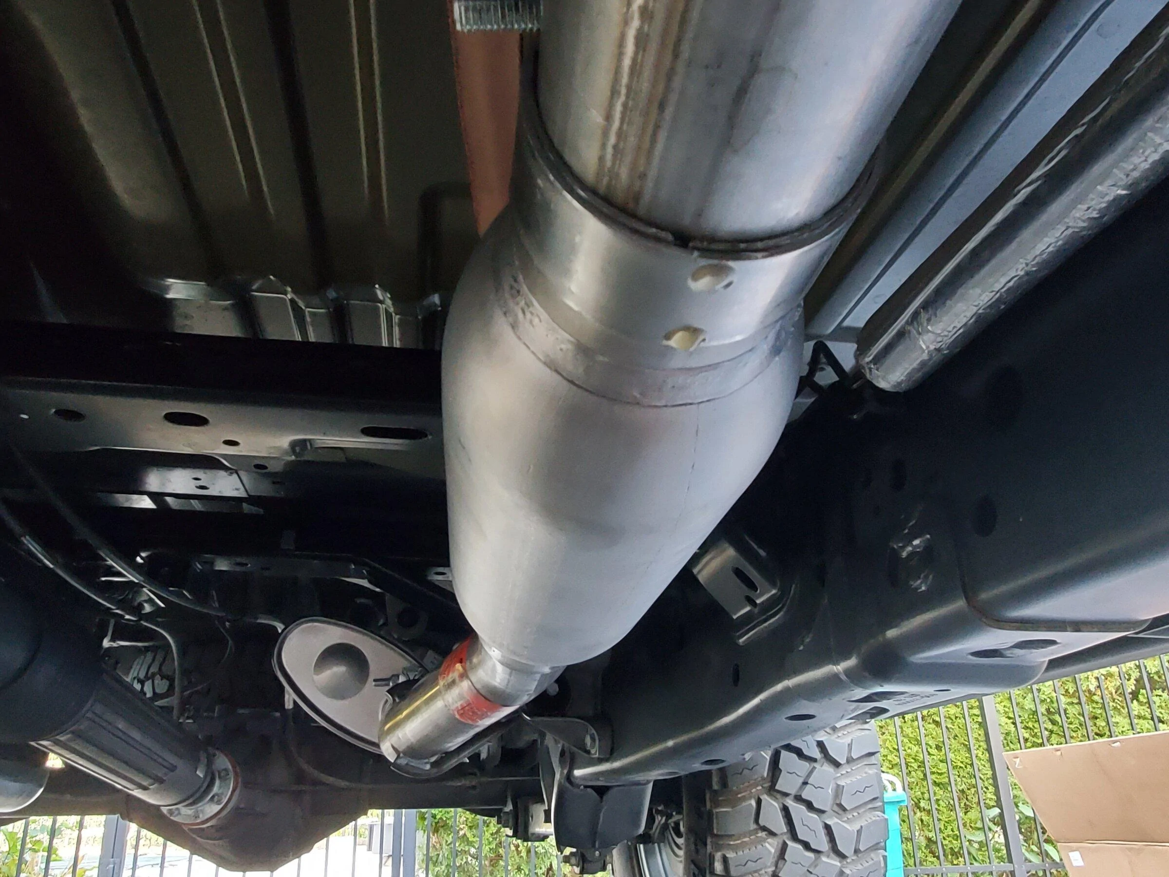 Jeep Gladiator Sound Clips / Dynomax Quiet Crawler Conversion to MagnaFlow Quiet Crawler Comparison 20211002_173652