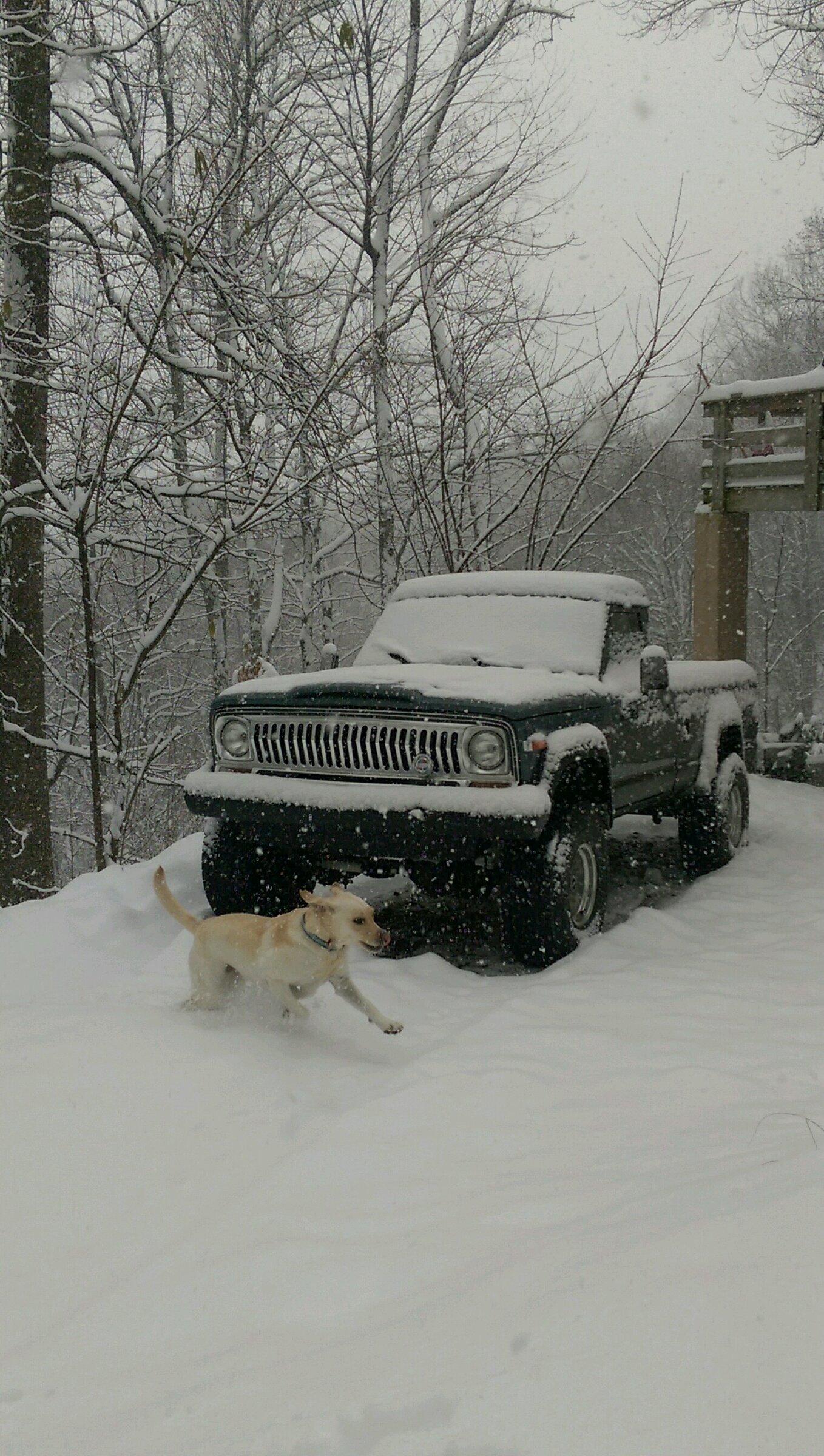 Jeep Gladiator Drunk attacked my Jeep SnowDo