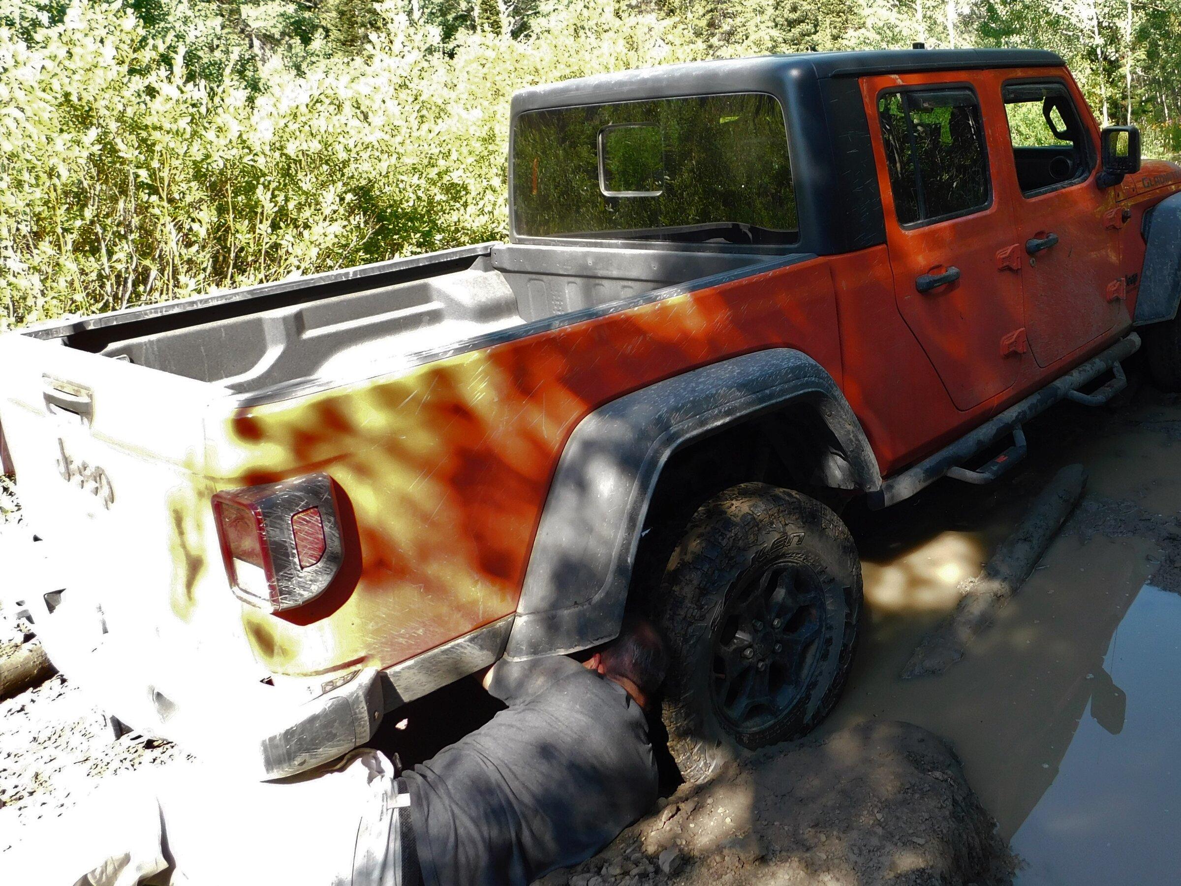 Jeep Gladiator Homemade tire skid DSCN0013 (2).JPG