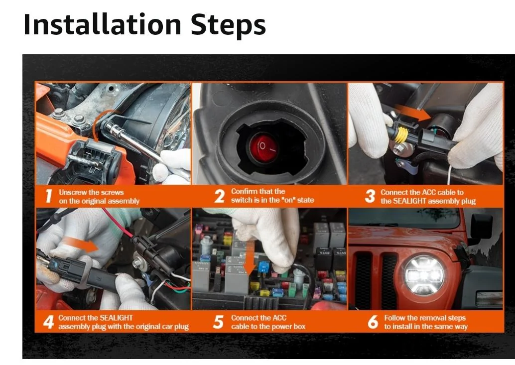 Jeep Gladiator New halogen replacement light from Sealight Screenshot_20220206-215709_Amazon Shopping