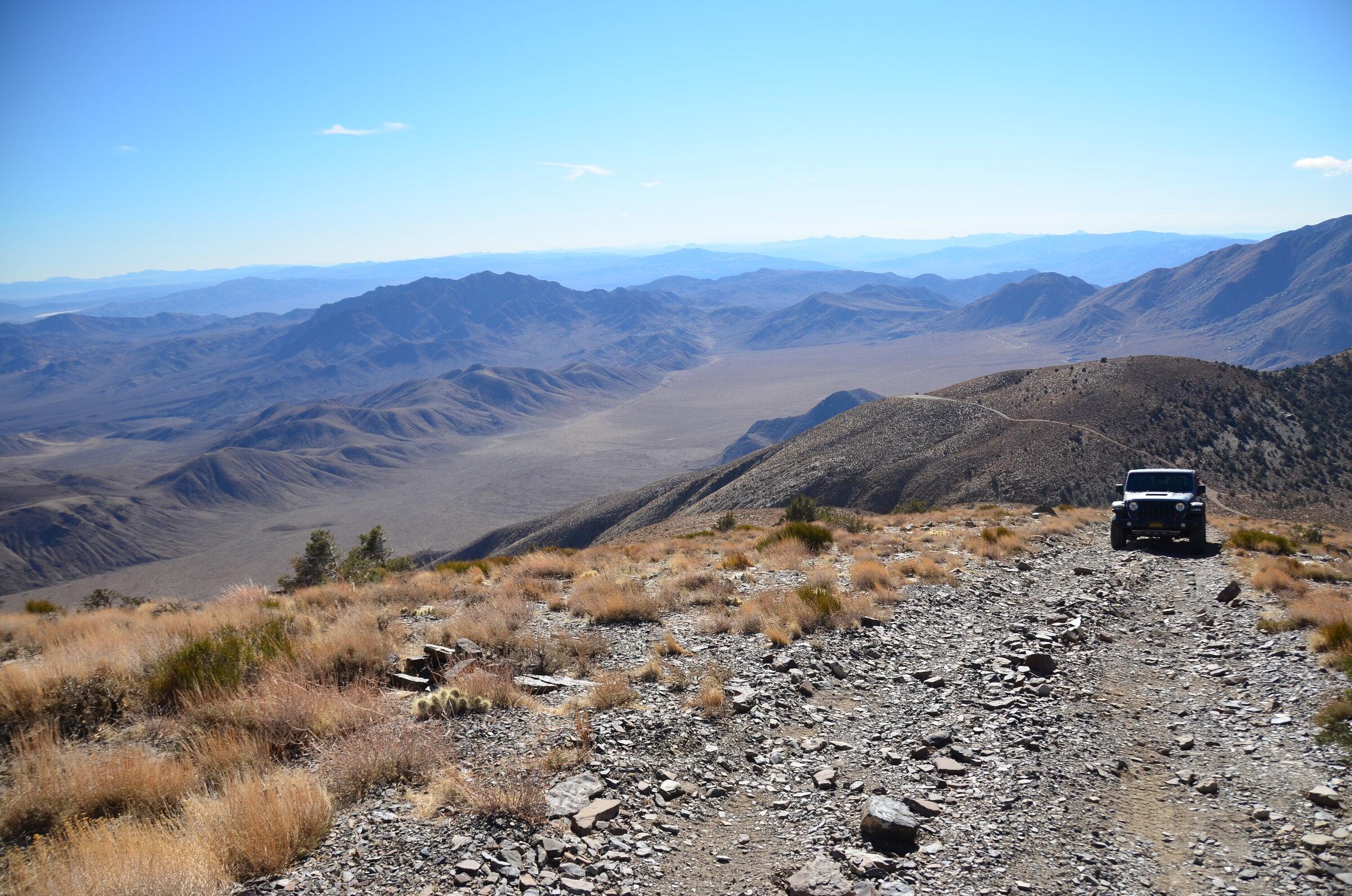 Jeep Gladiator Camping miles and miles from other people in Death Valley. 1644213195013
