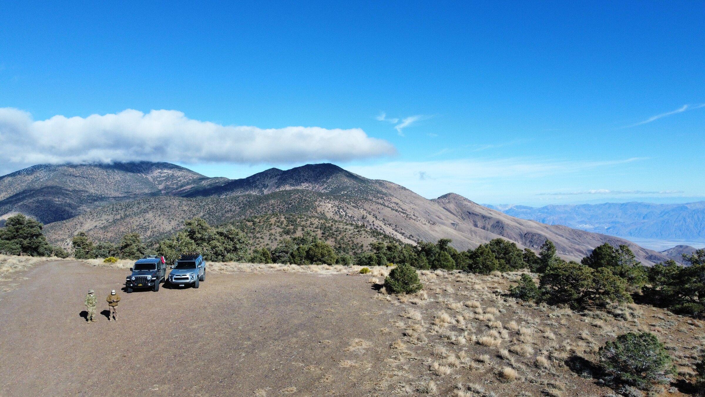 Jeep Gladiator Camping miles and miles from other people in Death Valley. 1644213560472