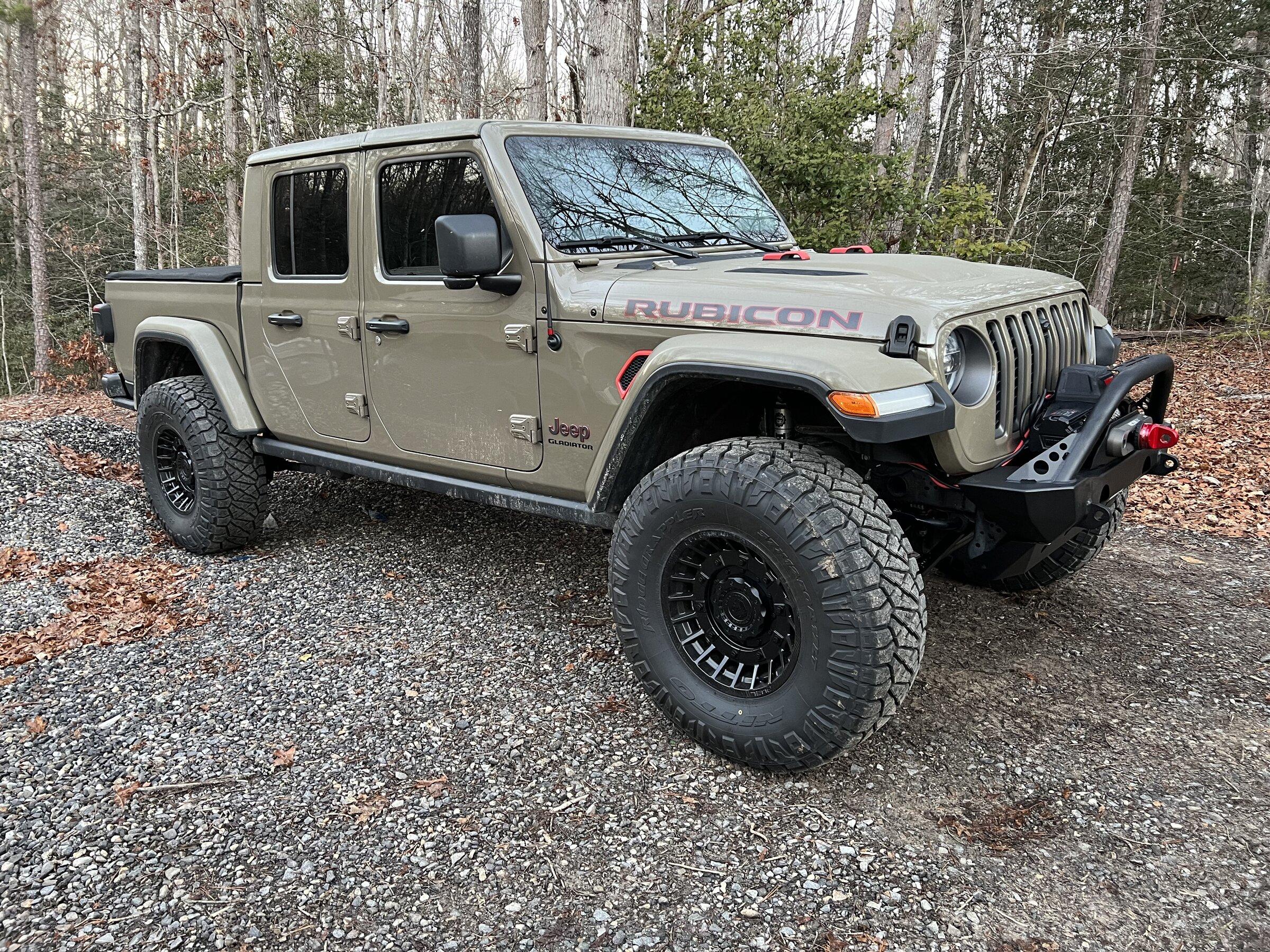 Jeep Gladiator TheTrailGeek - Gator Green Jeep Gladiator Rubicon Build IMG_1622