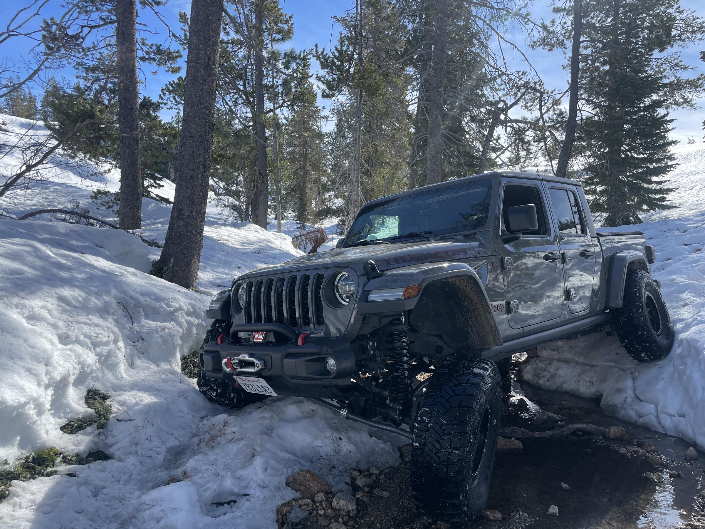 Jeep Gladiator Snow Pictures IMG_7861