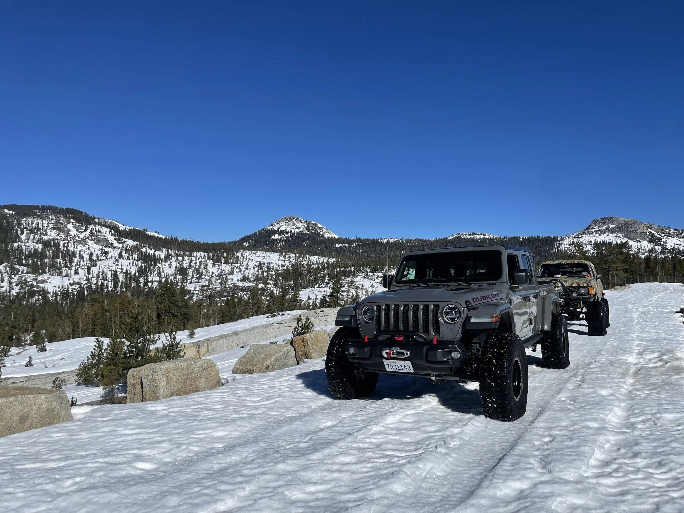 Jeep Gladiator Snow Pictures IMG_7868