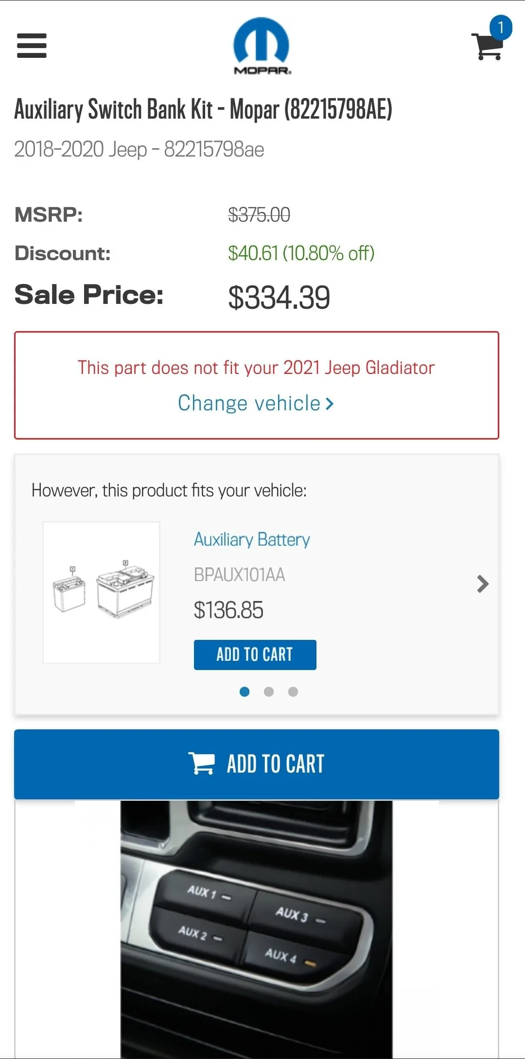 Jeep Gladiator Mopar Aux Kit for Gladiator? Screenshot_20220208-064101_Firefox