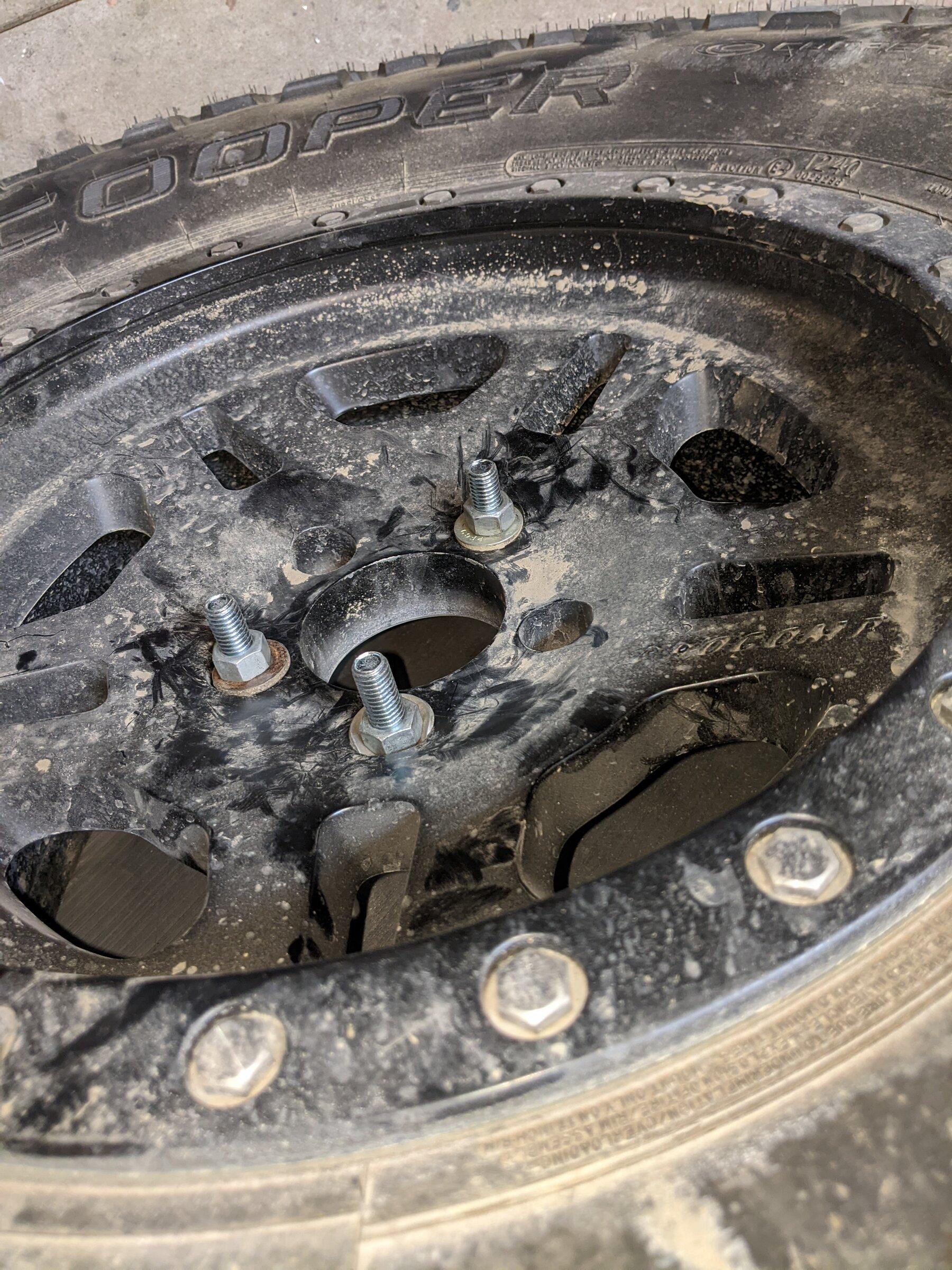 Jeep Gladiator Homemade tire skid PXL_20220205_023749485