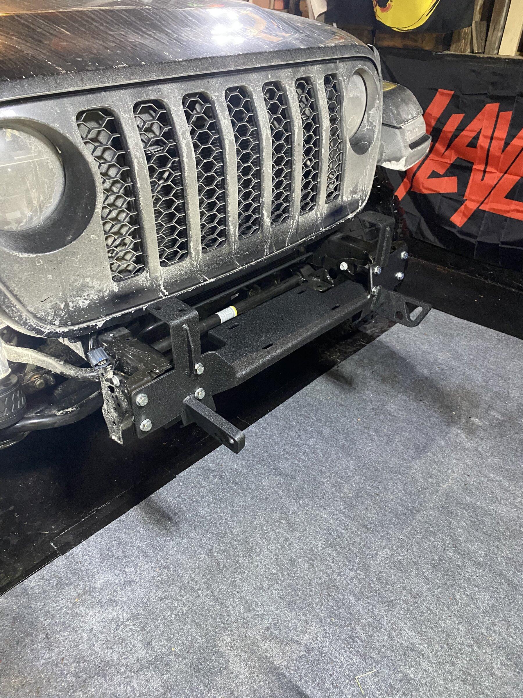 Jeep Gladiator Paramount Guardian Bumper and Smittybilt winch installed 3C4135C0-8356-4040-B166-379D78186AAB