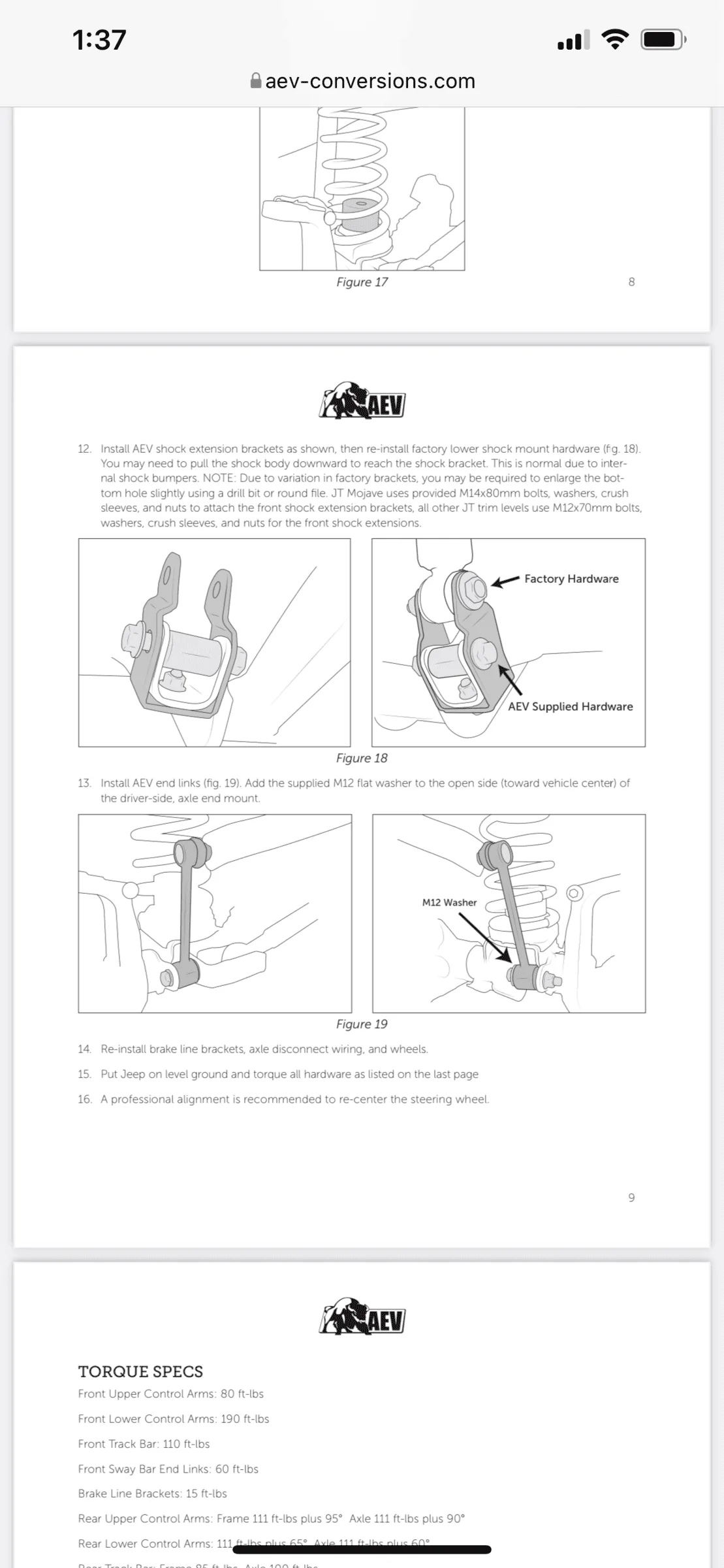 Jeep Gladiator Lift questions for Mojave 07F17695-096F-4A71-938D-516978E70A42