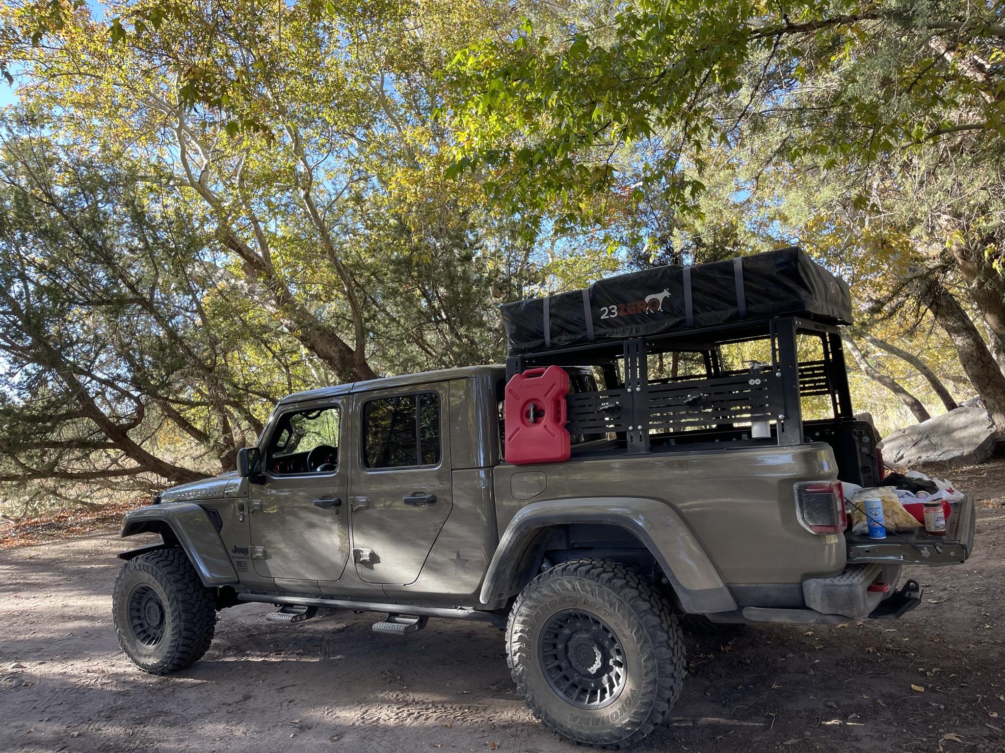 Jeep Gladiator Lets see those bed rack and tent combos! 9B0C7029-1AAB-458C-B07E-4F3CB87A296F