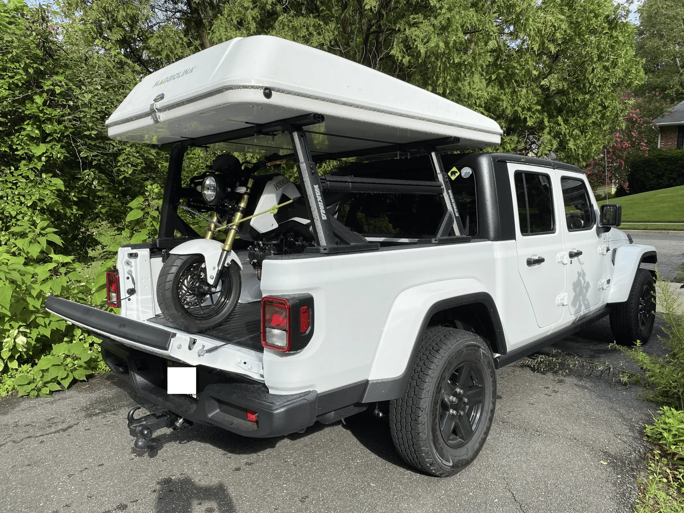 Jeep Gladiator Lets see those bed rack and tent combos! IMG_1652 2