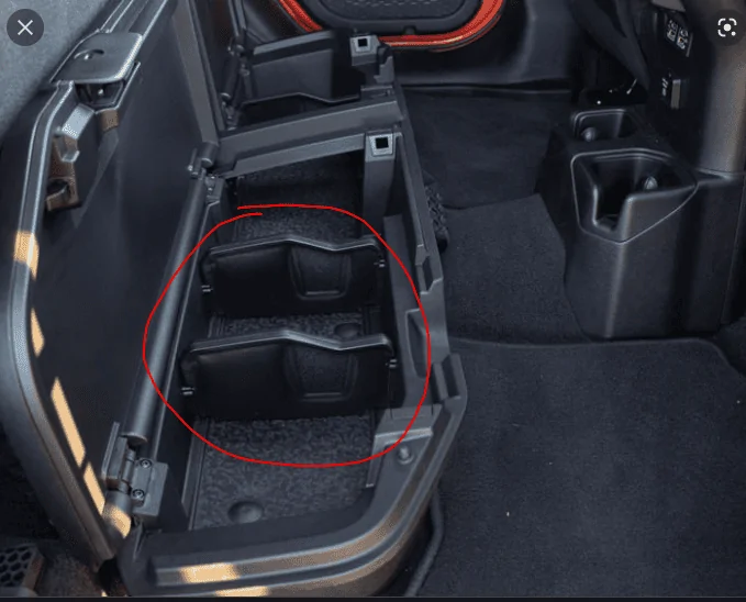 Jeep Gladiator Mysterious plastic pieces under seats. What are these? 1644508118495