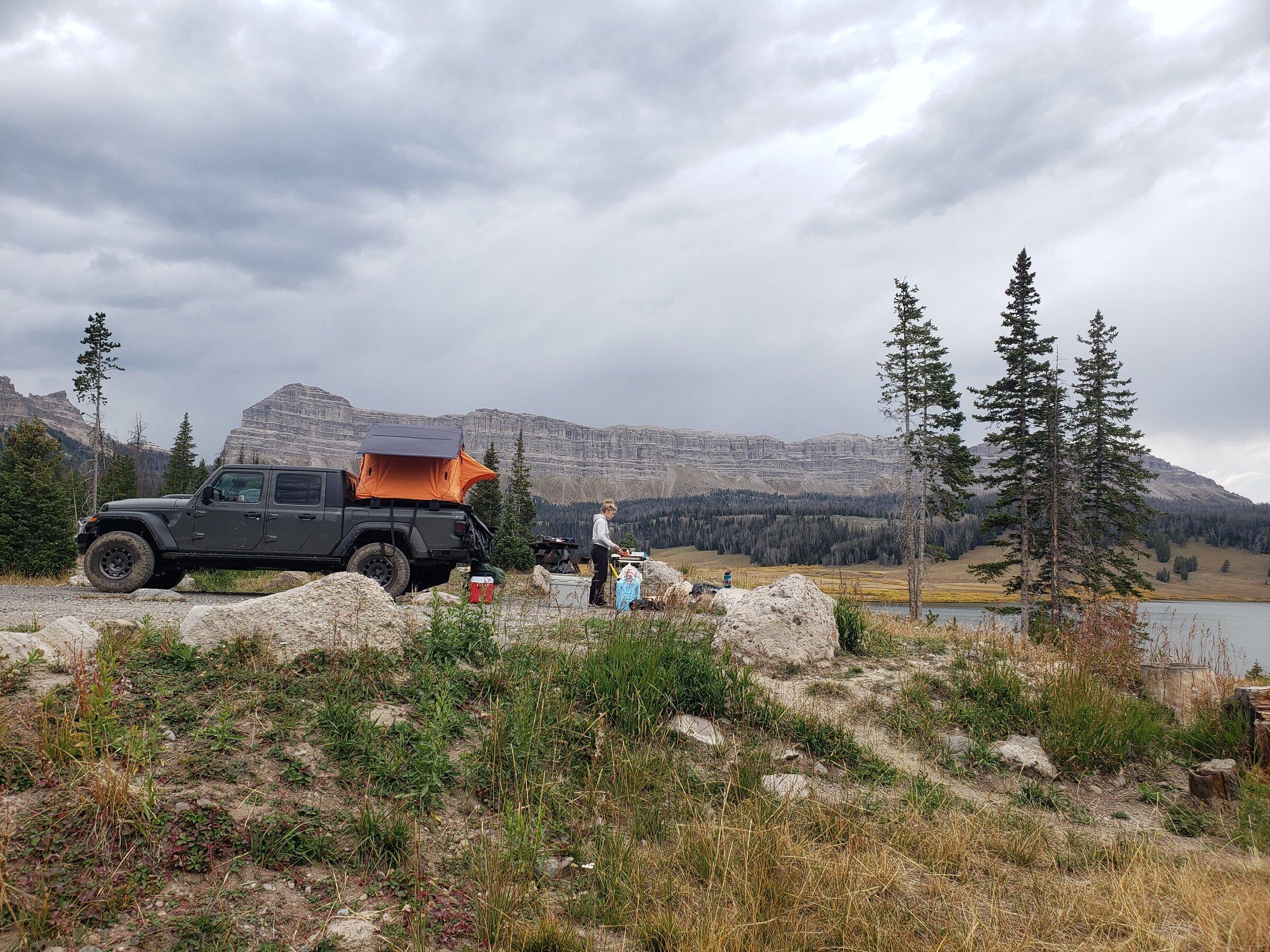 Jeep Gladiator Lets see those bed rack and tent combos! 20210910_180924