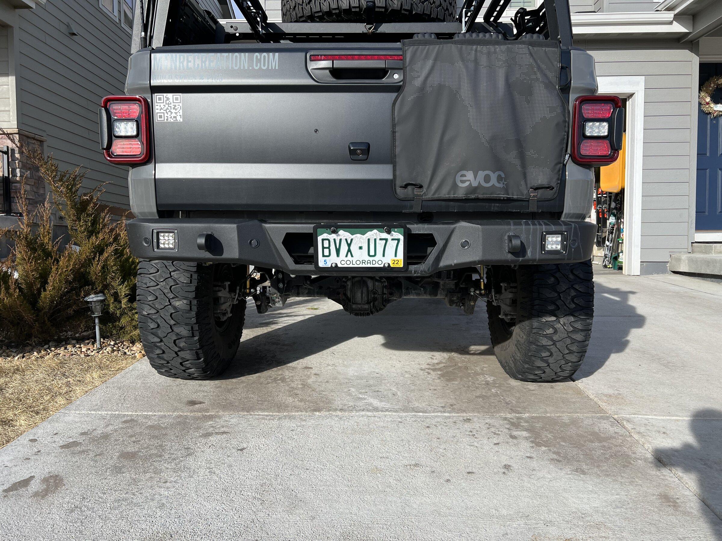 Jeep Gladiator DV8 new rear bumper, looks pretty promising! IMG-7676
