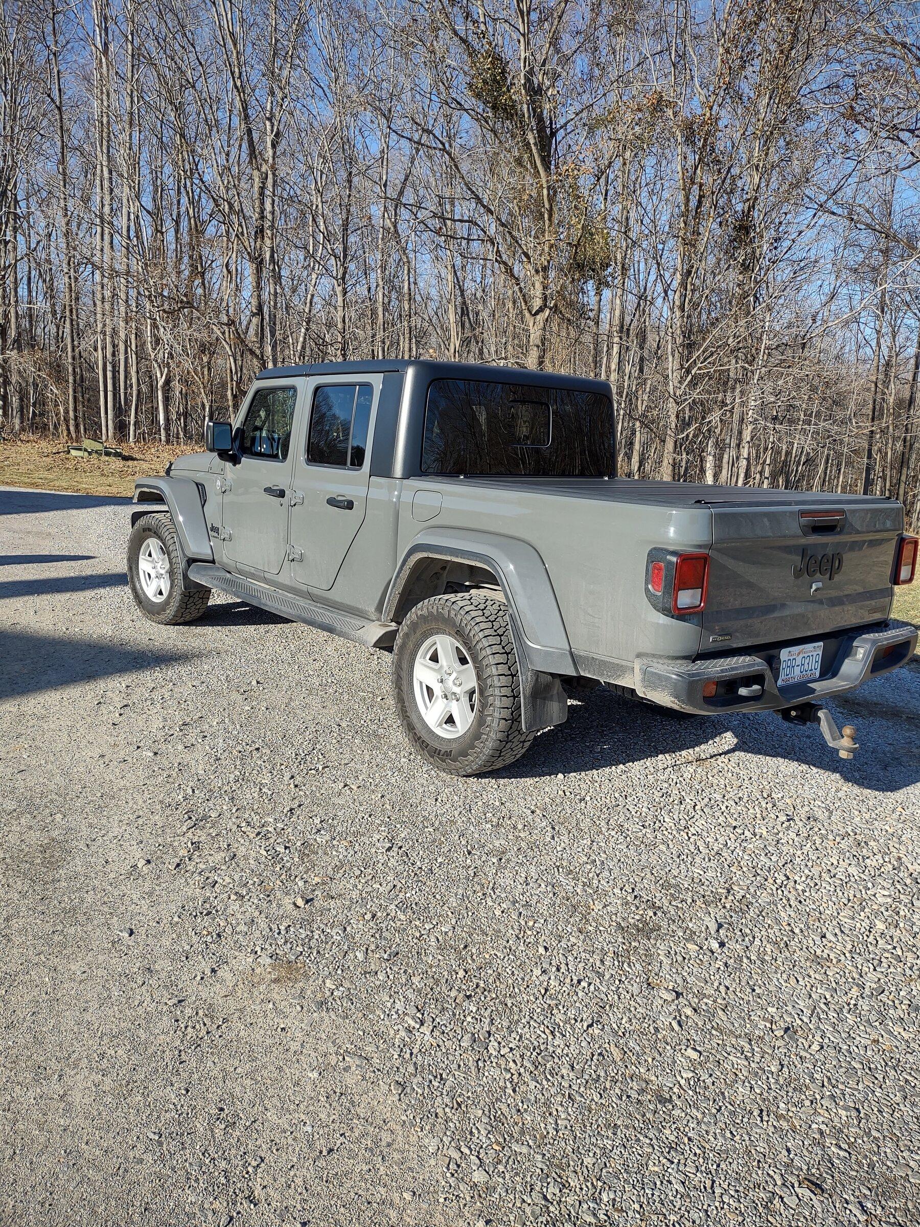 Jeep Gladiator Mudflaps that don't take away from looks of the JT? IMG_20220210_153835125_HDR
