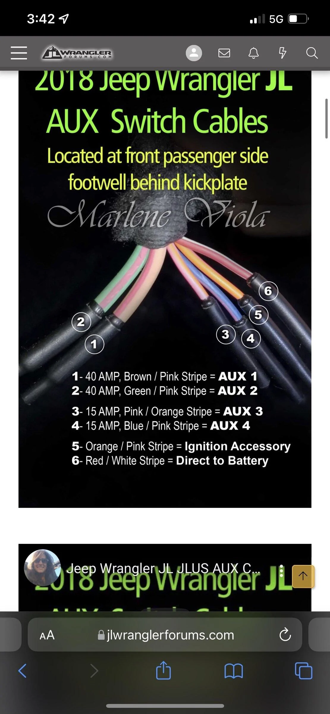 Jeep Gladiator Rough Country Quad Pod White DRL Wiring 349FED33-60A3-4164-9527-C1681C72552C