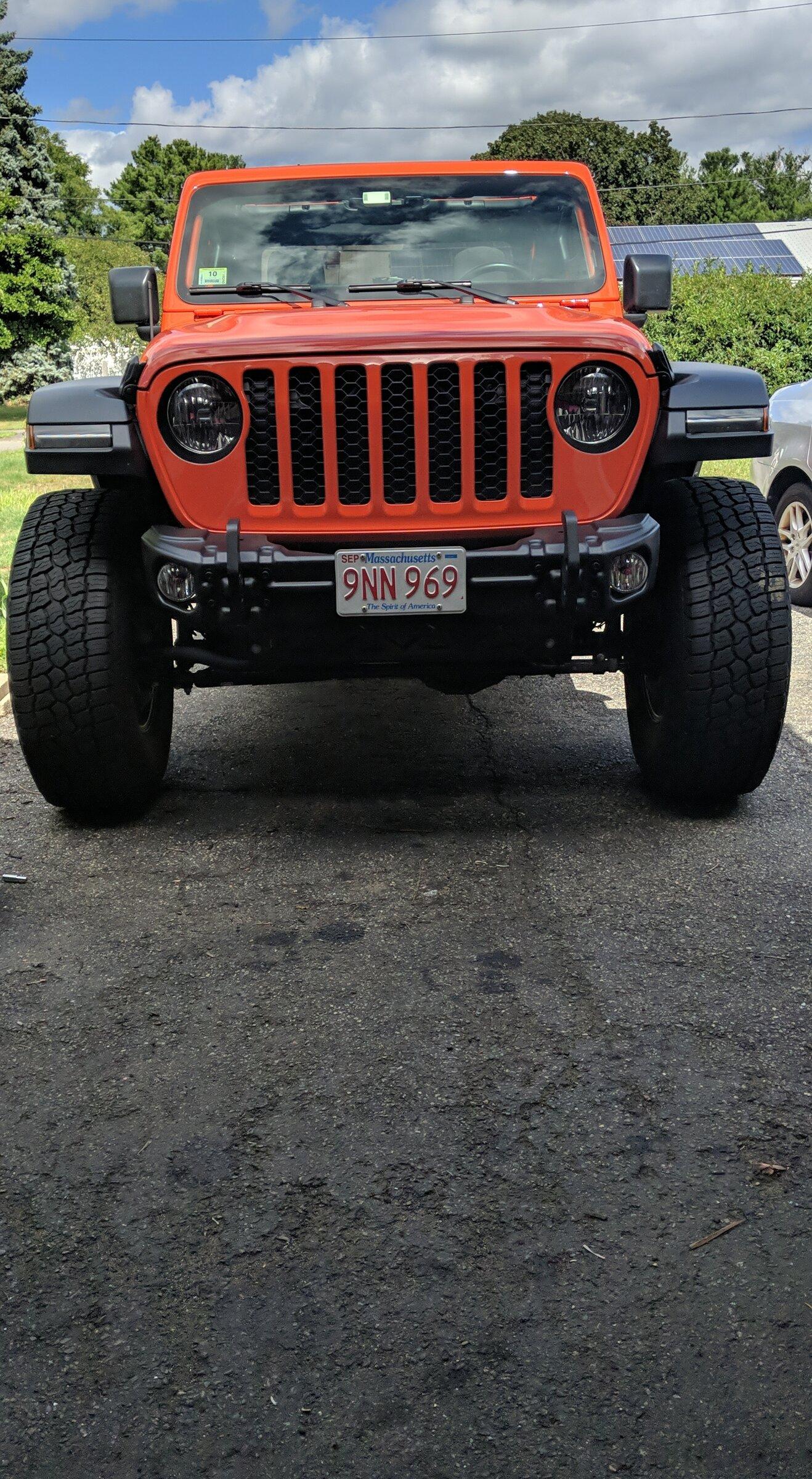 Jeep Gladiator Arcus front bumper Snapchat-1590889325