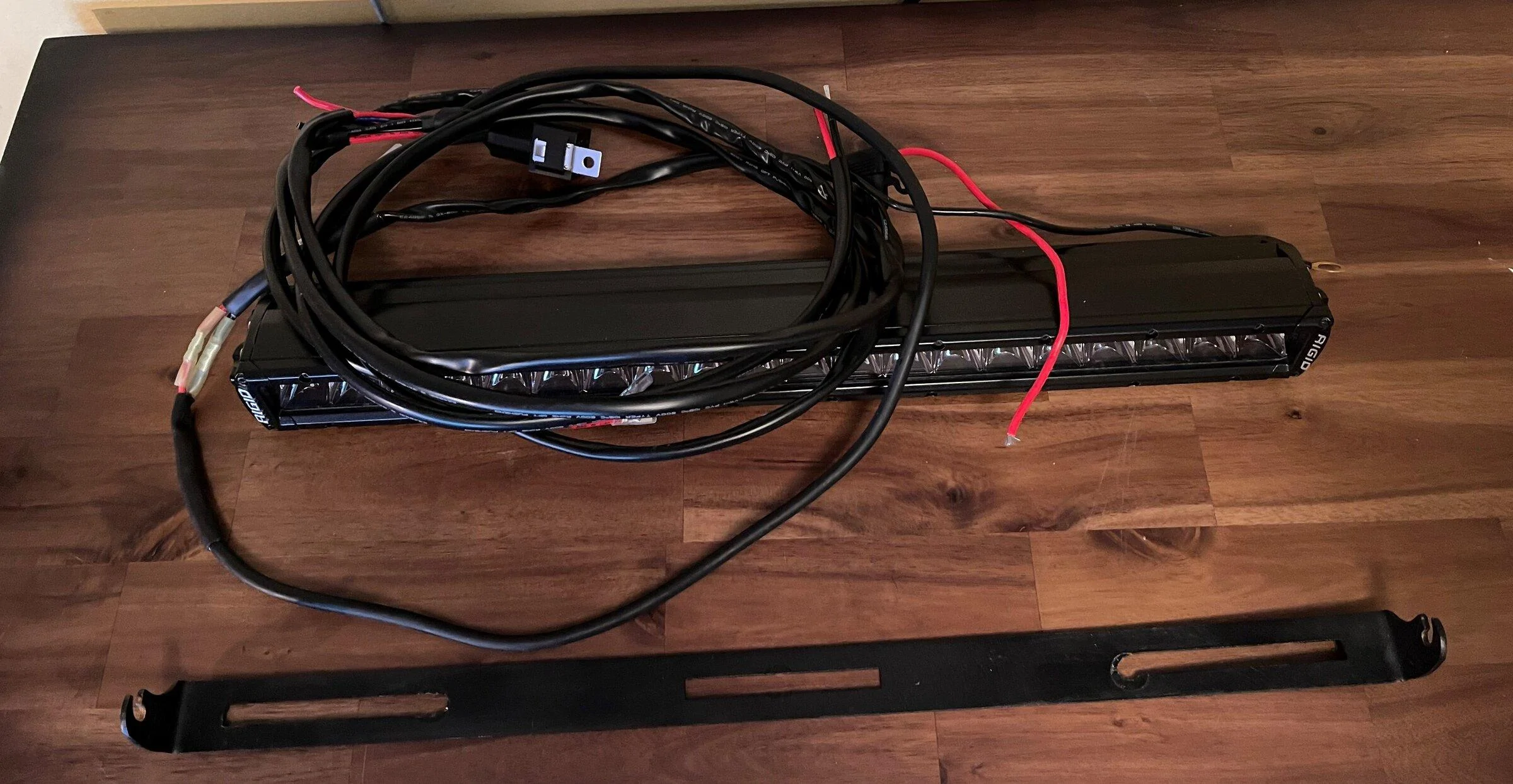 Jeep Gladiator Rigid 20" Bar Light- Model 920214BLK- SR Series Pro 20" Spot Midnight- $450 2