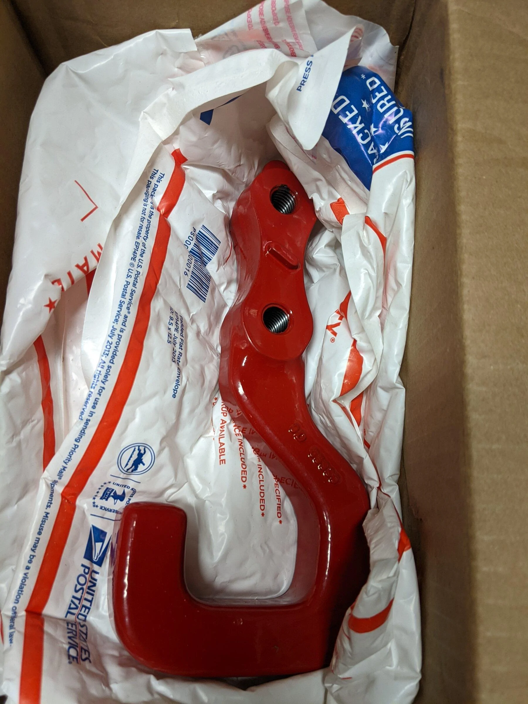 Jeep Gladiator Rock Rails ($100) + free front Weathertech mud flaps and a pair of new red rear tow hooks. PXL_20220213_010814139